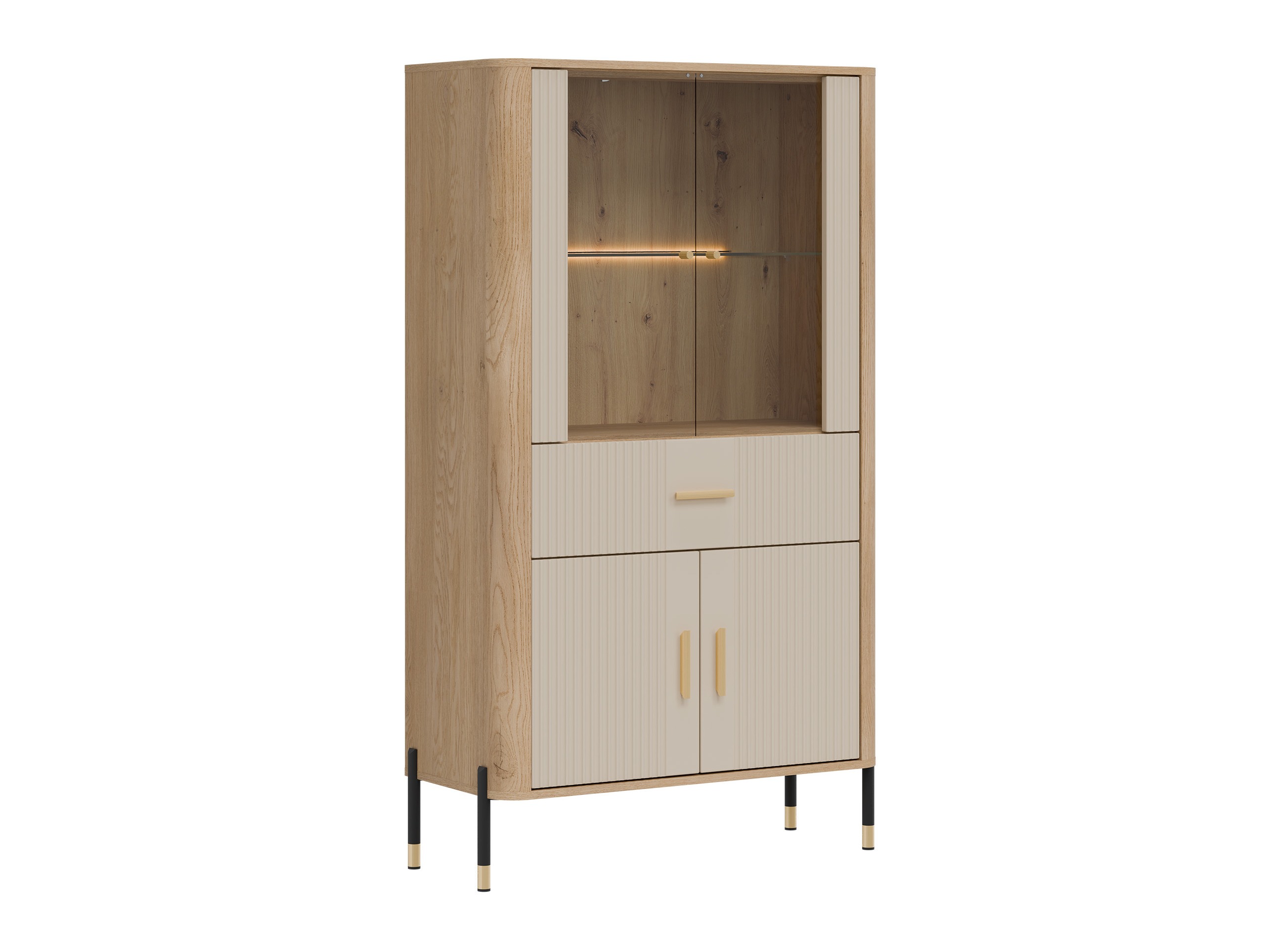 Boekenkast Flosora 125 (Kasjmier)