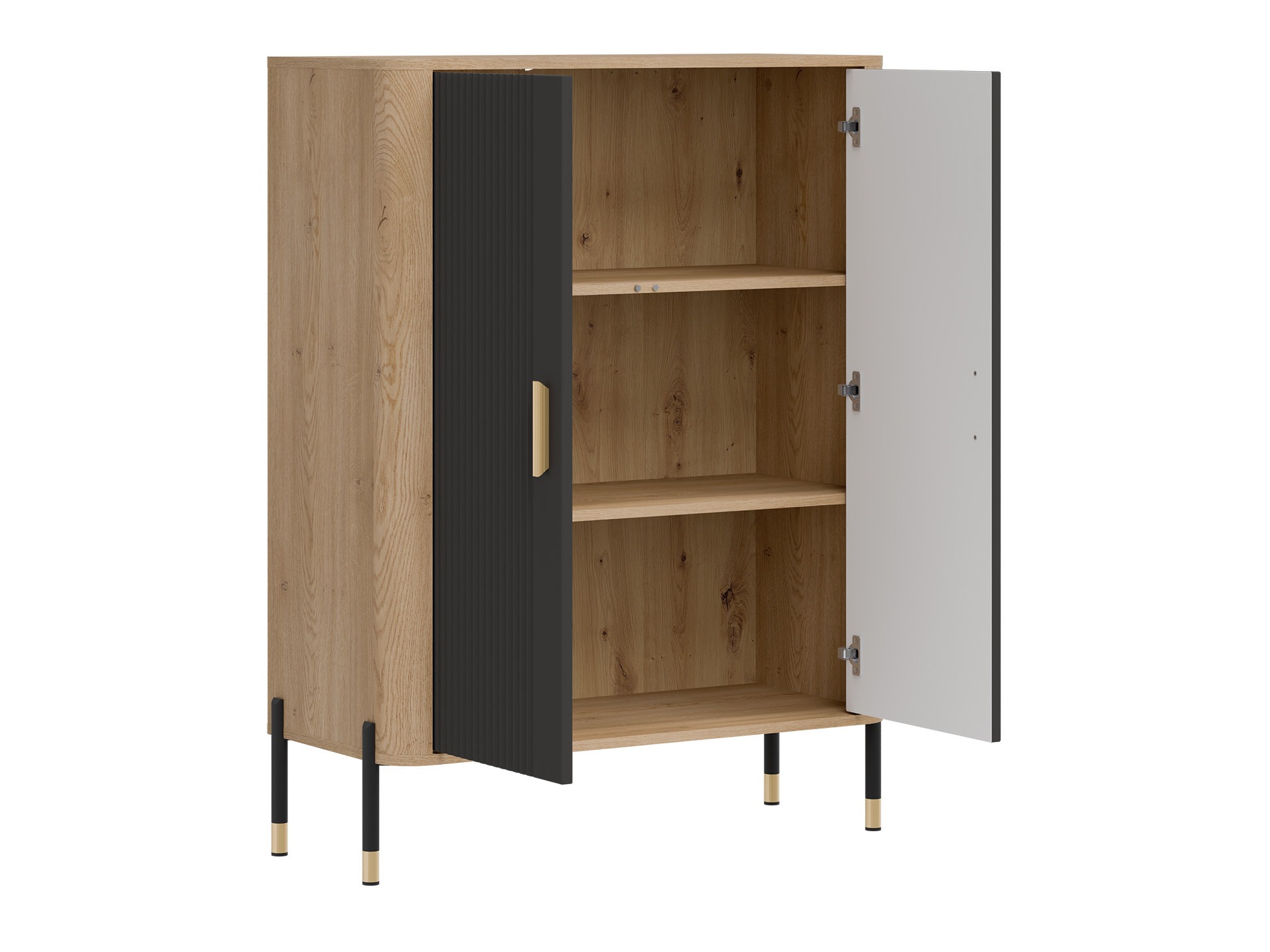 Dressoir Flosora 123 (Antraciet)