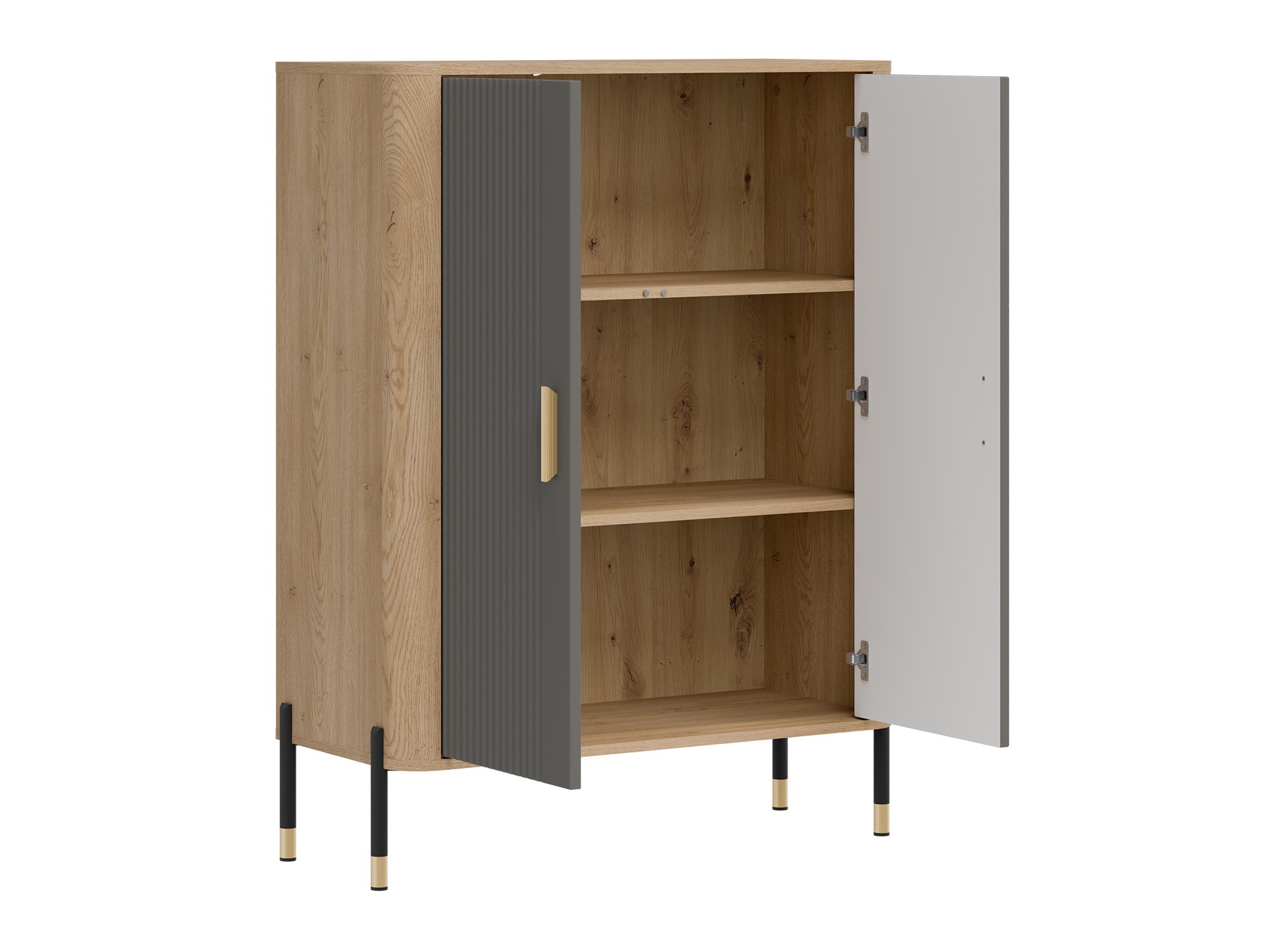 Dressoir Flosora 123 (Grijs)