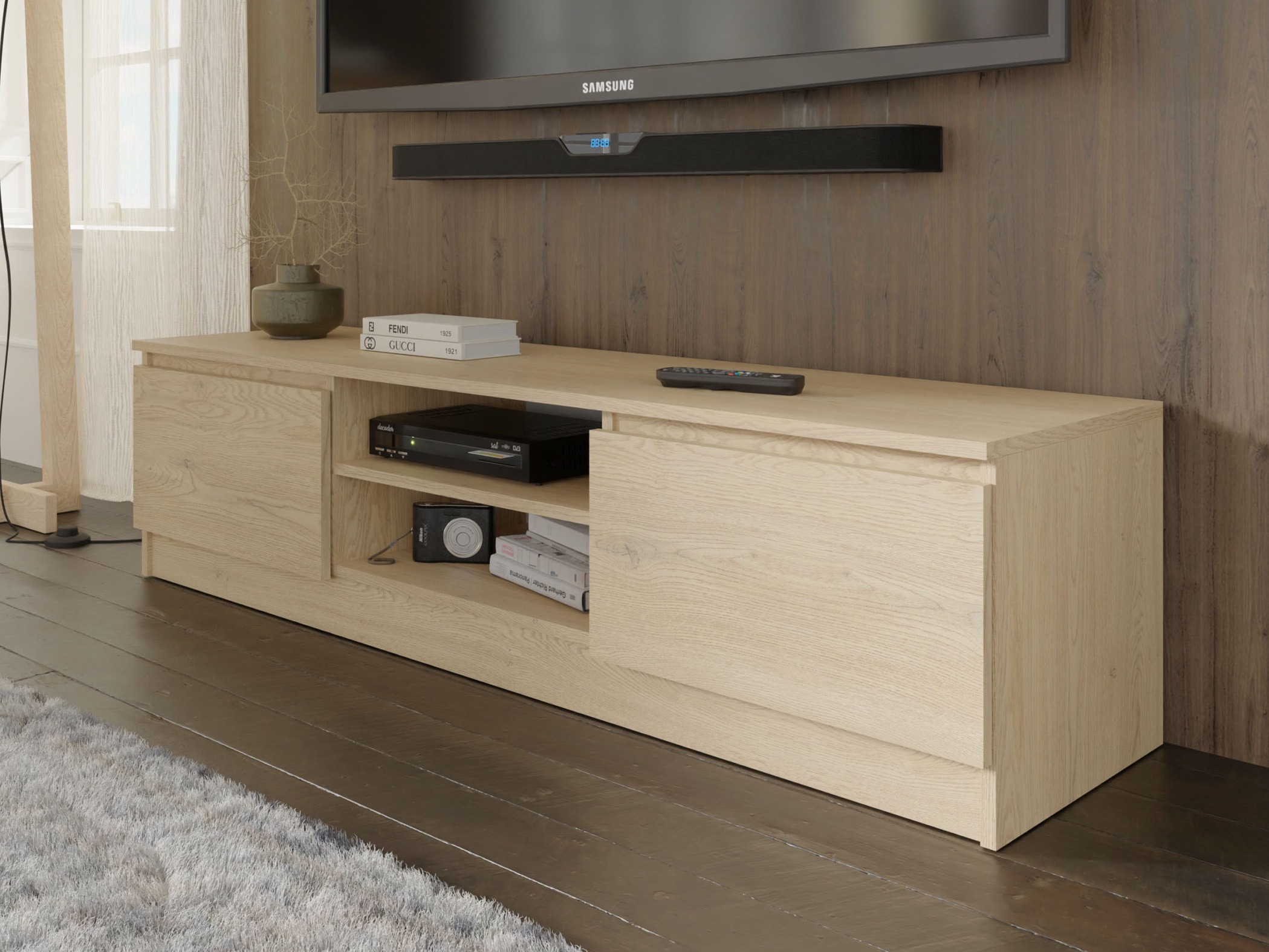 TV-meubel Buffalo 198 (Eiken)