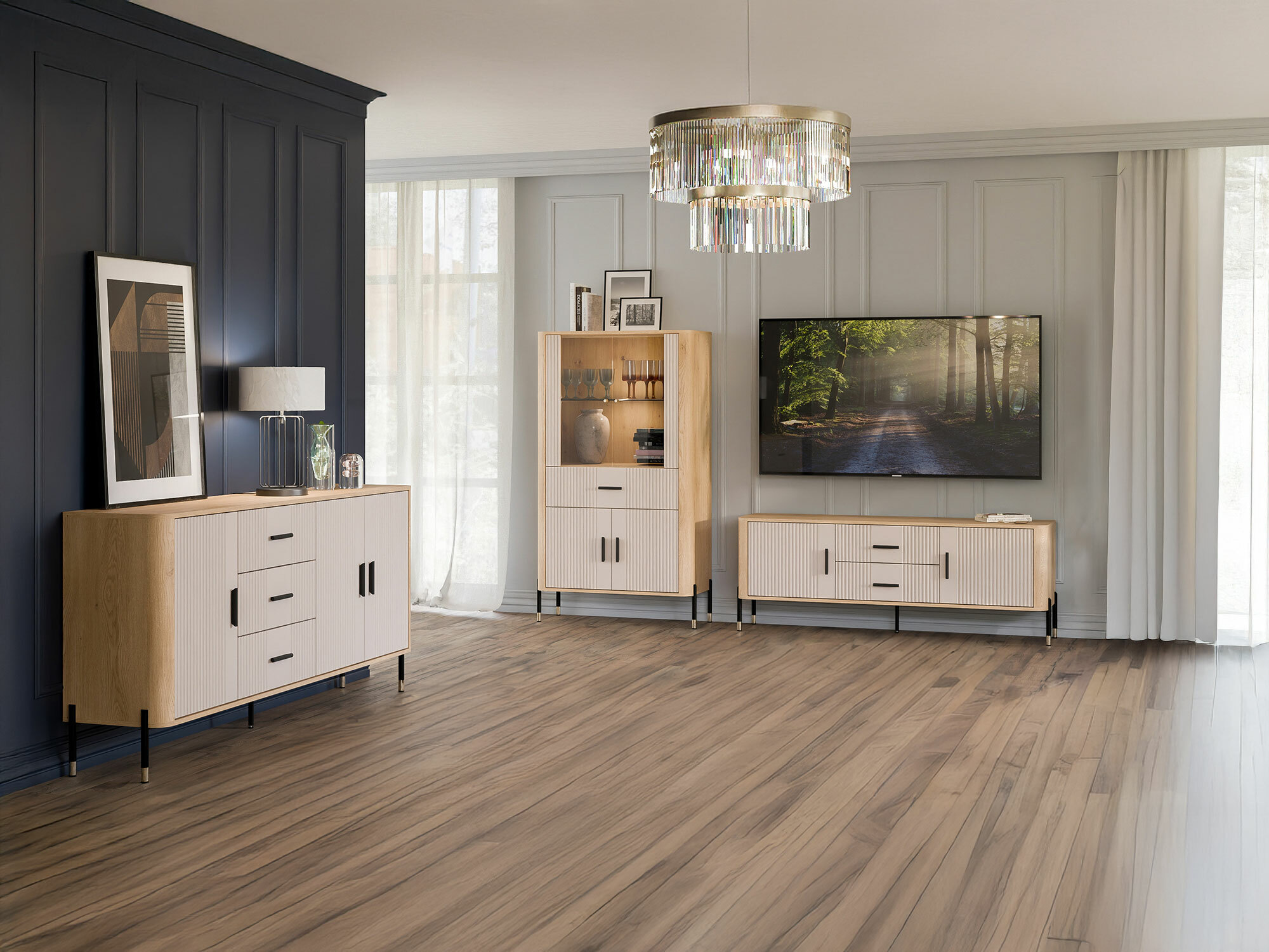 Boekenkast Flosora 125 (Kasjmier)