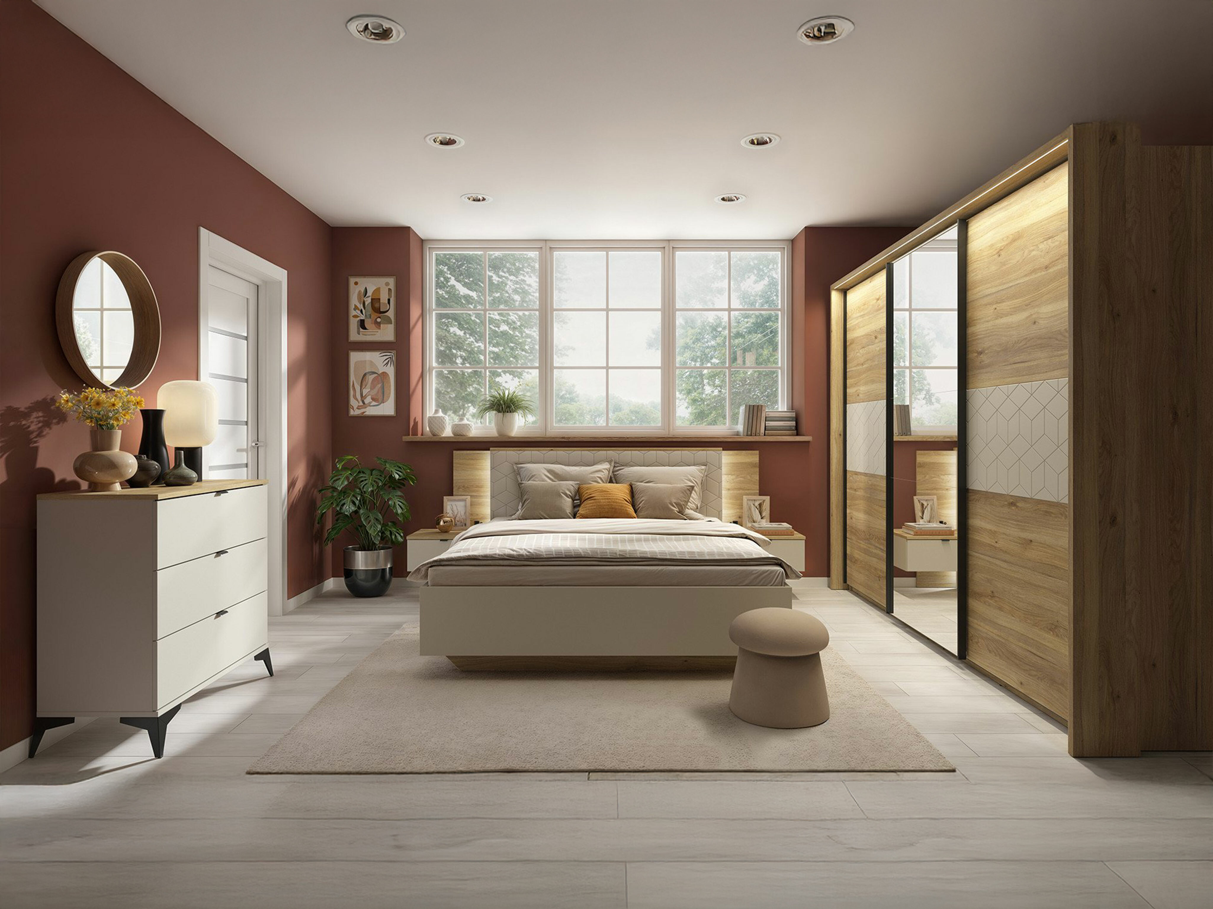 Bed Luorlo 104 (Zonder bedlatten en opbergbox)