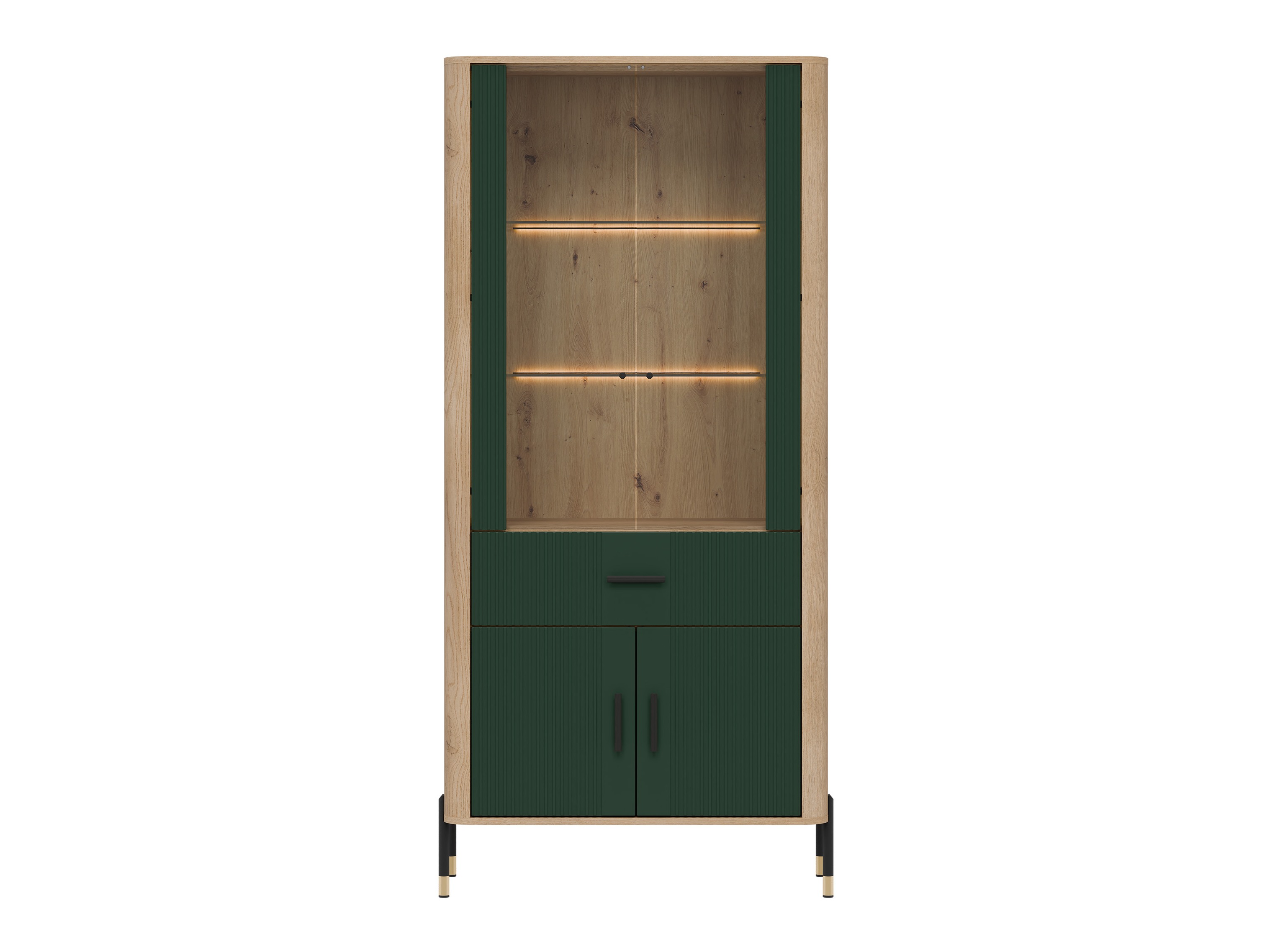 Boekenkast Flosora 129 (Groen)