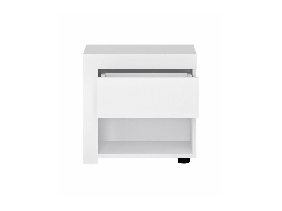 Slaapkamer set Feldeli 122 (Wit + Glanzend wit)