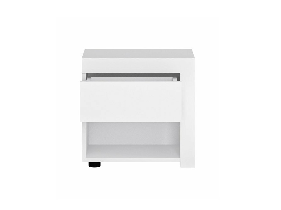 Slaapkamer set Feldeli 122 (Wit + Glanzend wit)