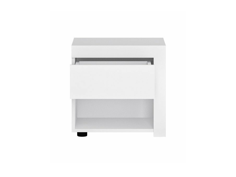 Slaapkamer set Feldeli 122 (Wit + Glanzend wit)