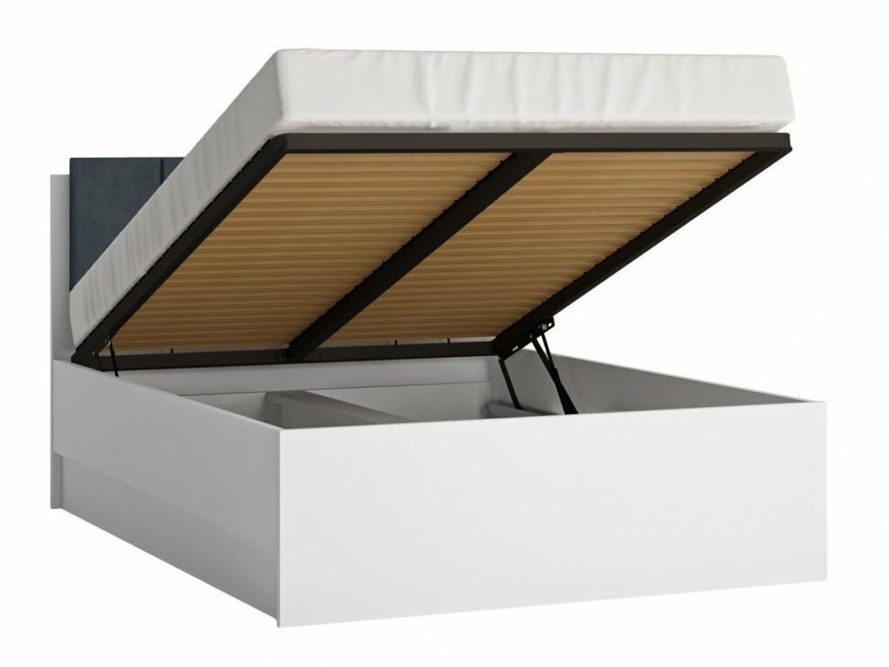 Slaapkamerset Feldeli 122 (Wit + Glanzend wit)