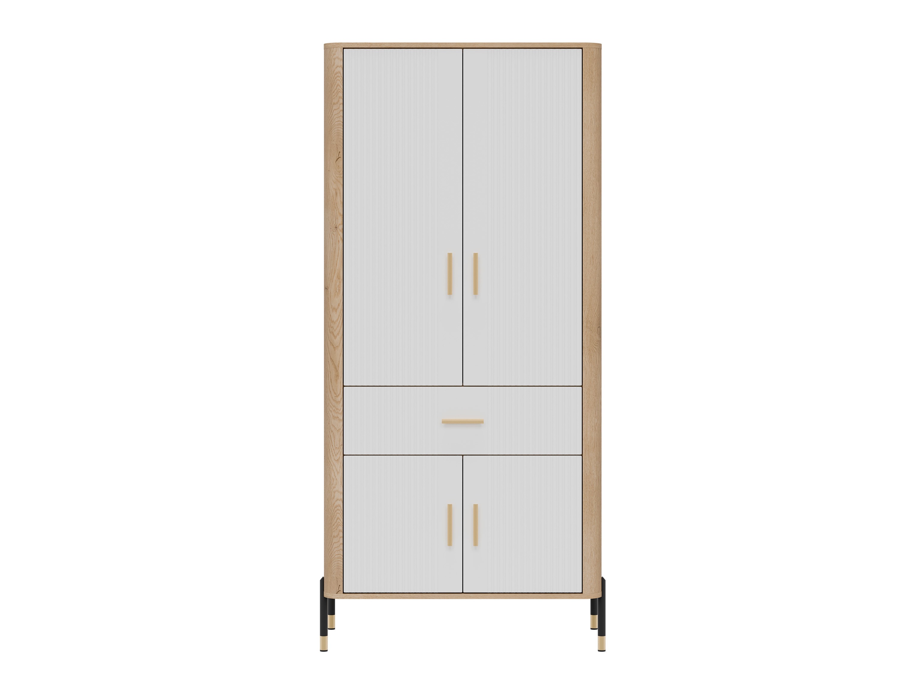 Kledingkast Flosora 133 (Wit)