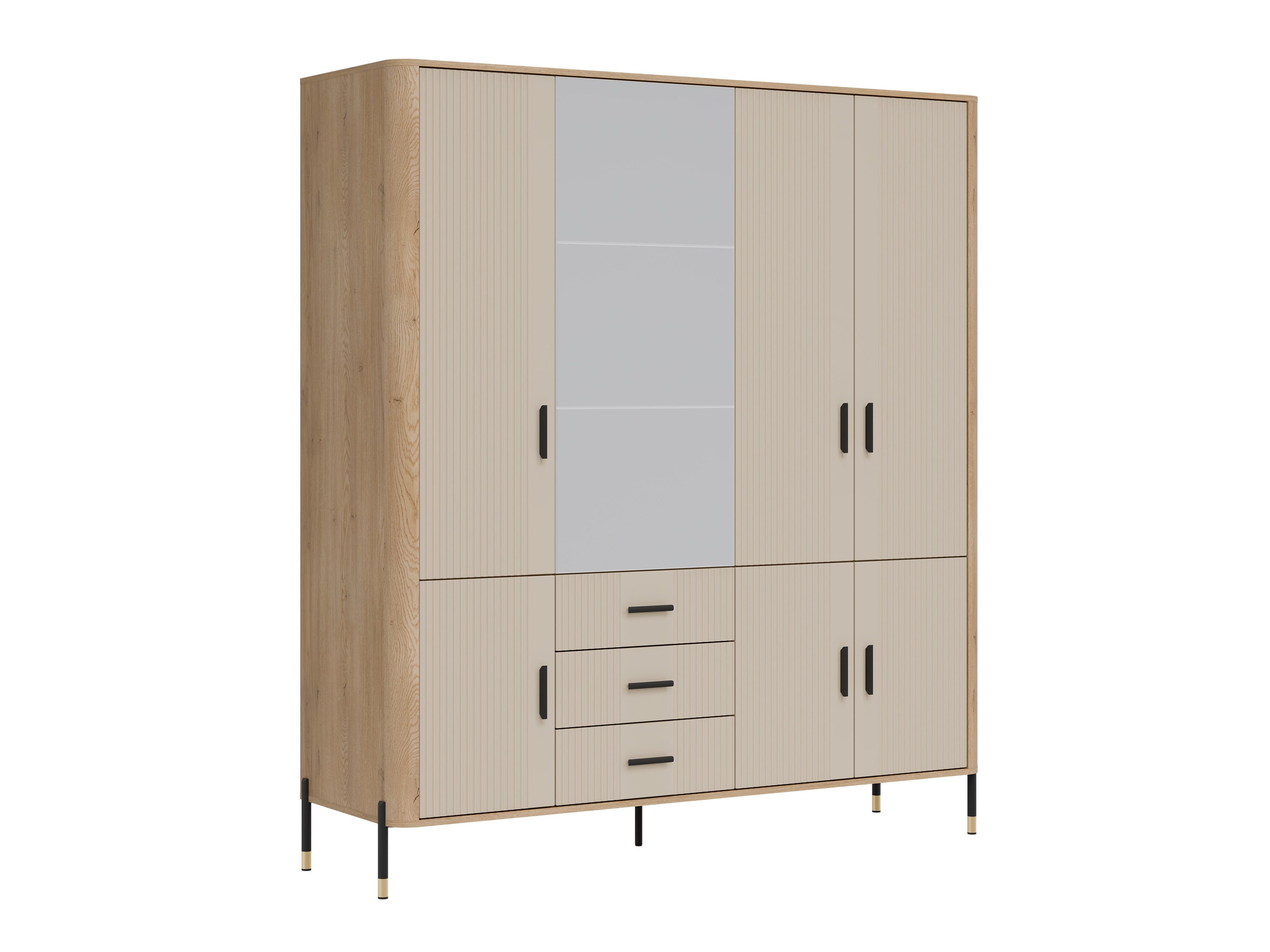 Kledingkast Flosora 135 (Kasjmier)