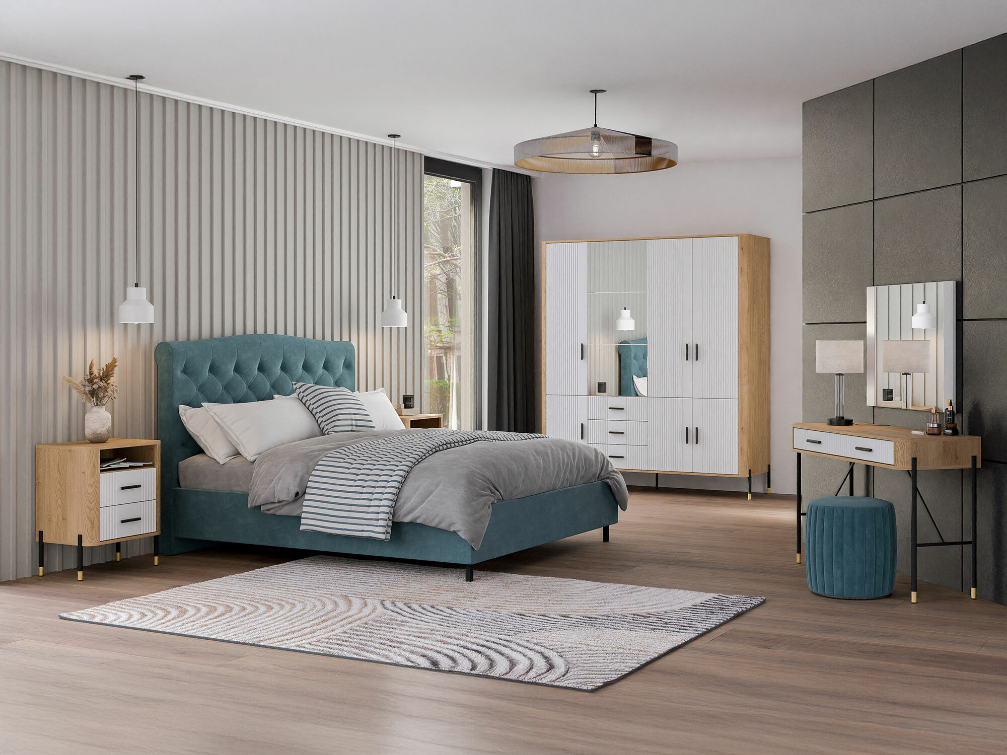 Kaptafel Flosora 137 (Wit)