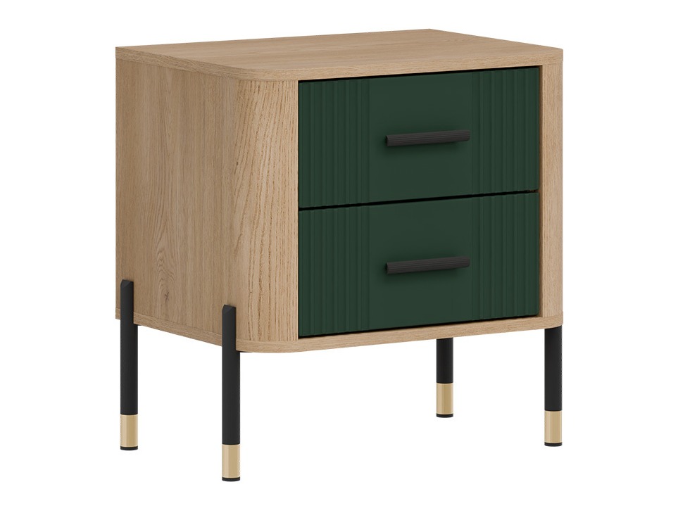 Nachtkastje Flosora 140 (Groen)