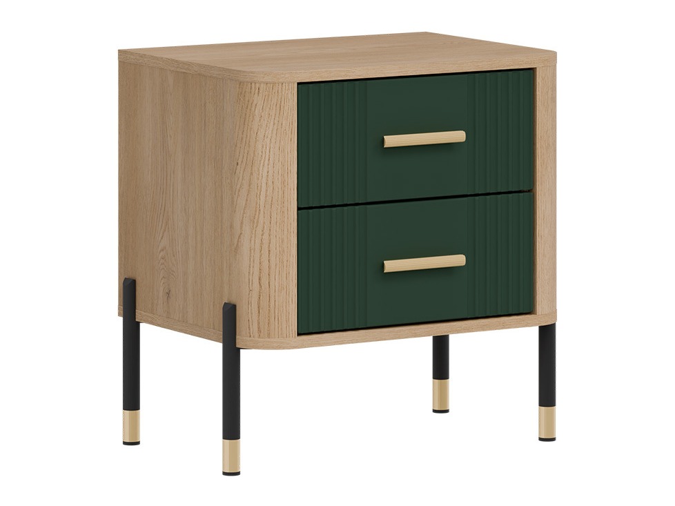 Nachtkastje Flosora 140 (Groen)