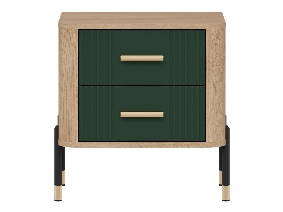 Nachtkastje Flosora 140 (Groen)