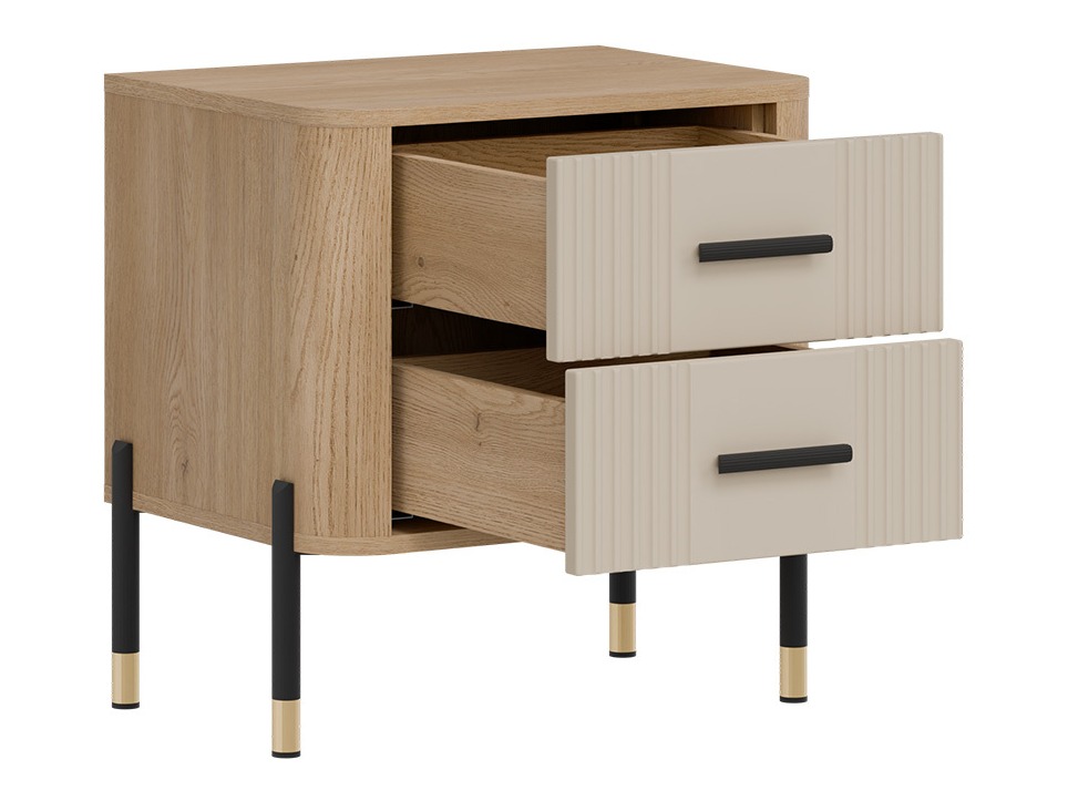 Nachtkastje Flosora 140 (Kasjmier)