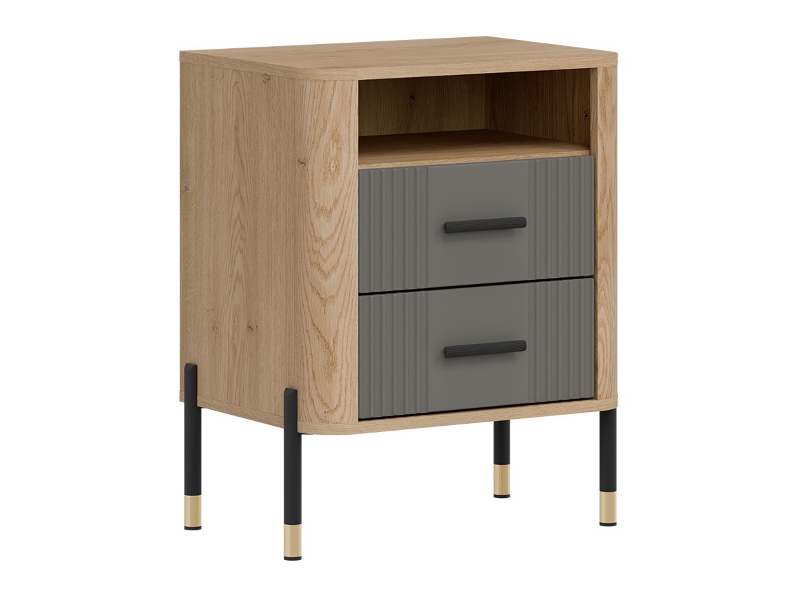 Nachtkastje Flosora 142 (Grijs)