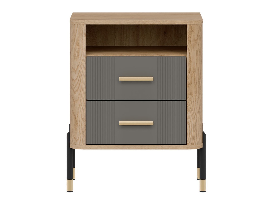 Nachtkastje Flosora 142 (Grijs)