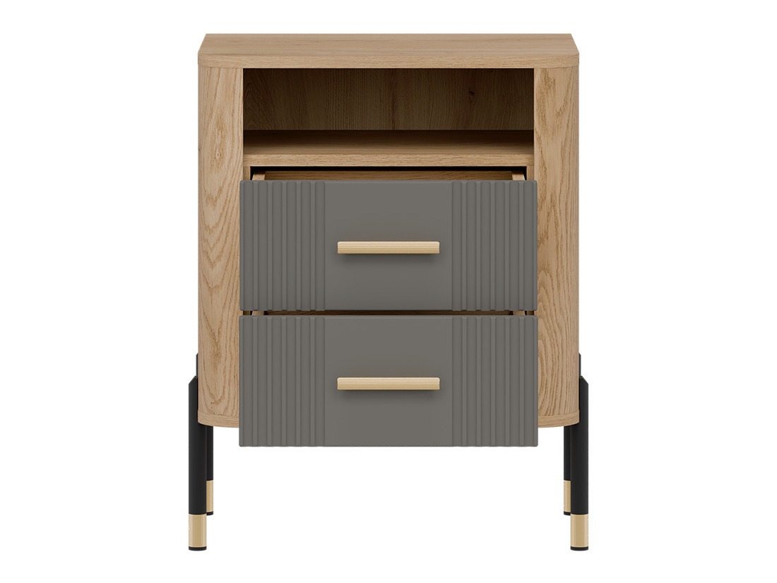 Nachtkastje Flosora 142 (Grijs)