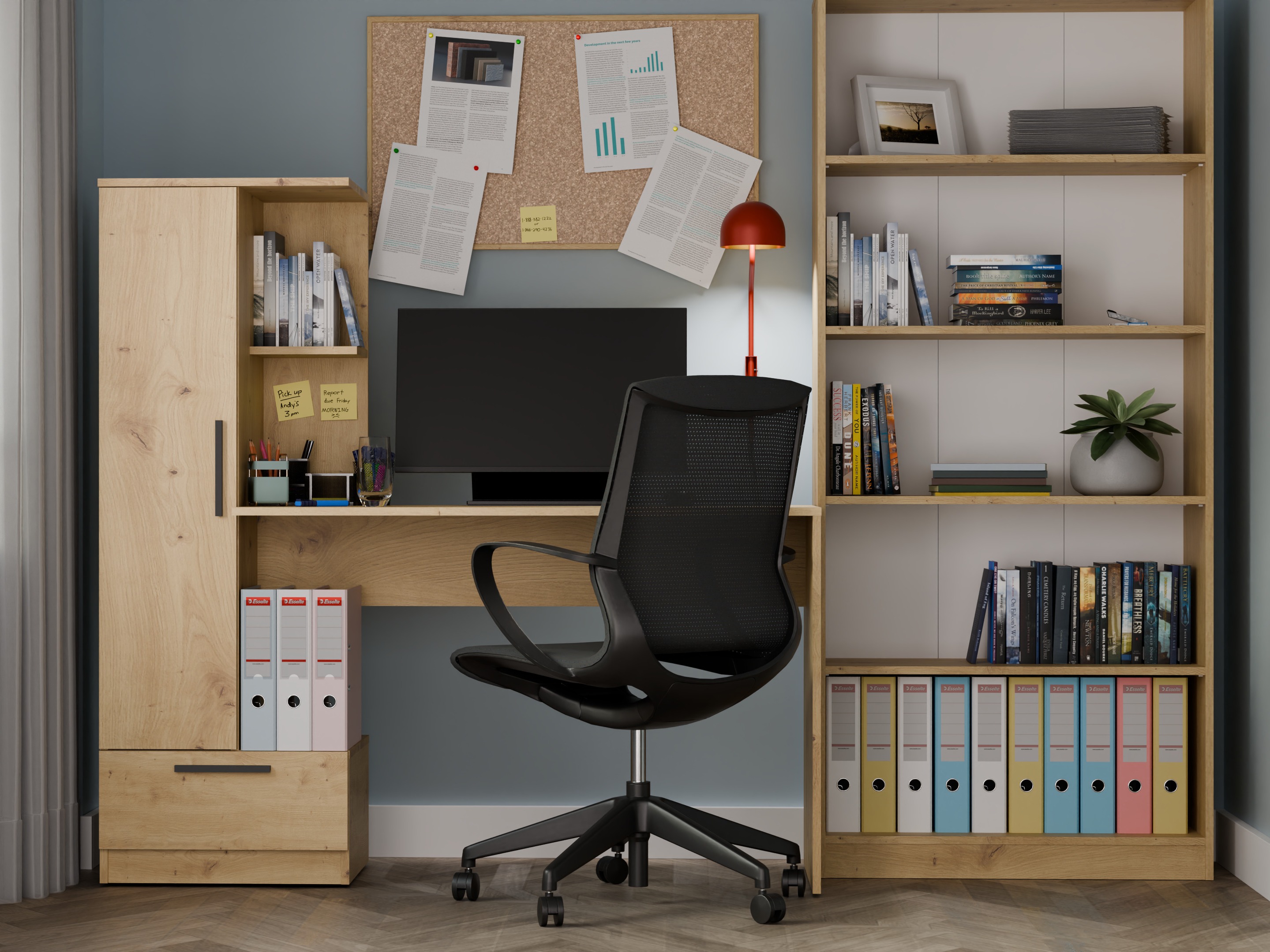 Bureau Mandeville 321 (Artisan eiken)