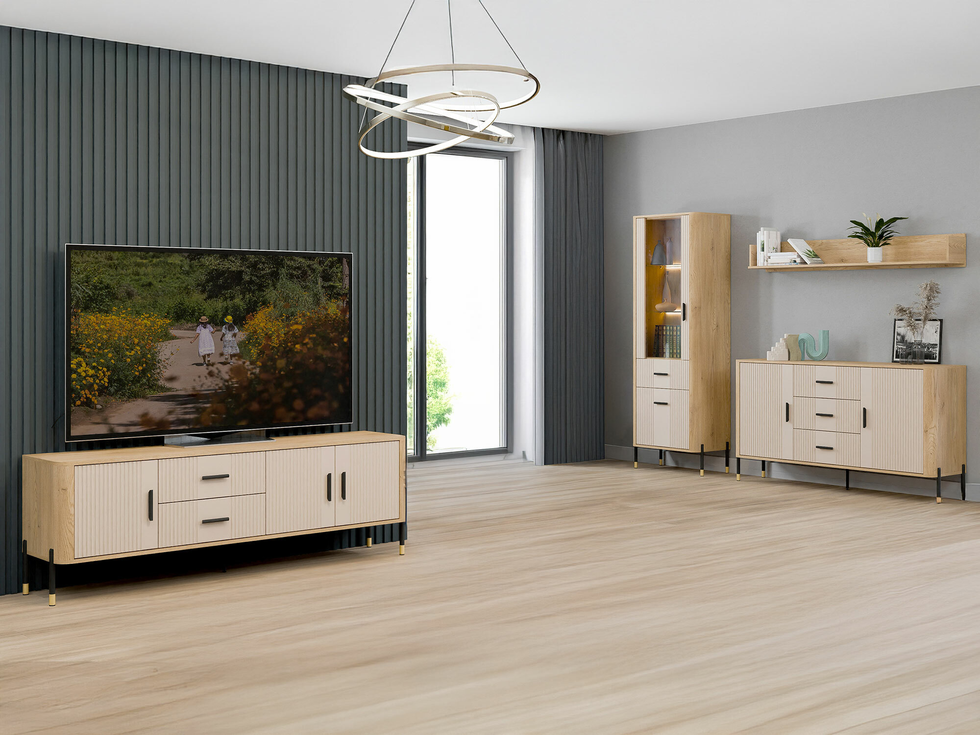 Woonkamerset Flosora 148 (Kasjmier)