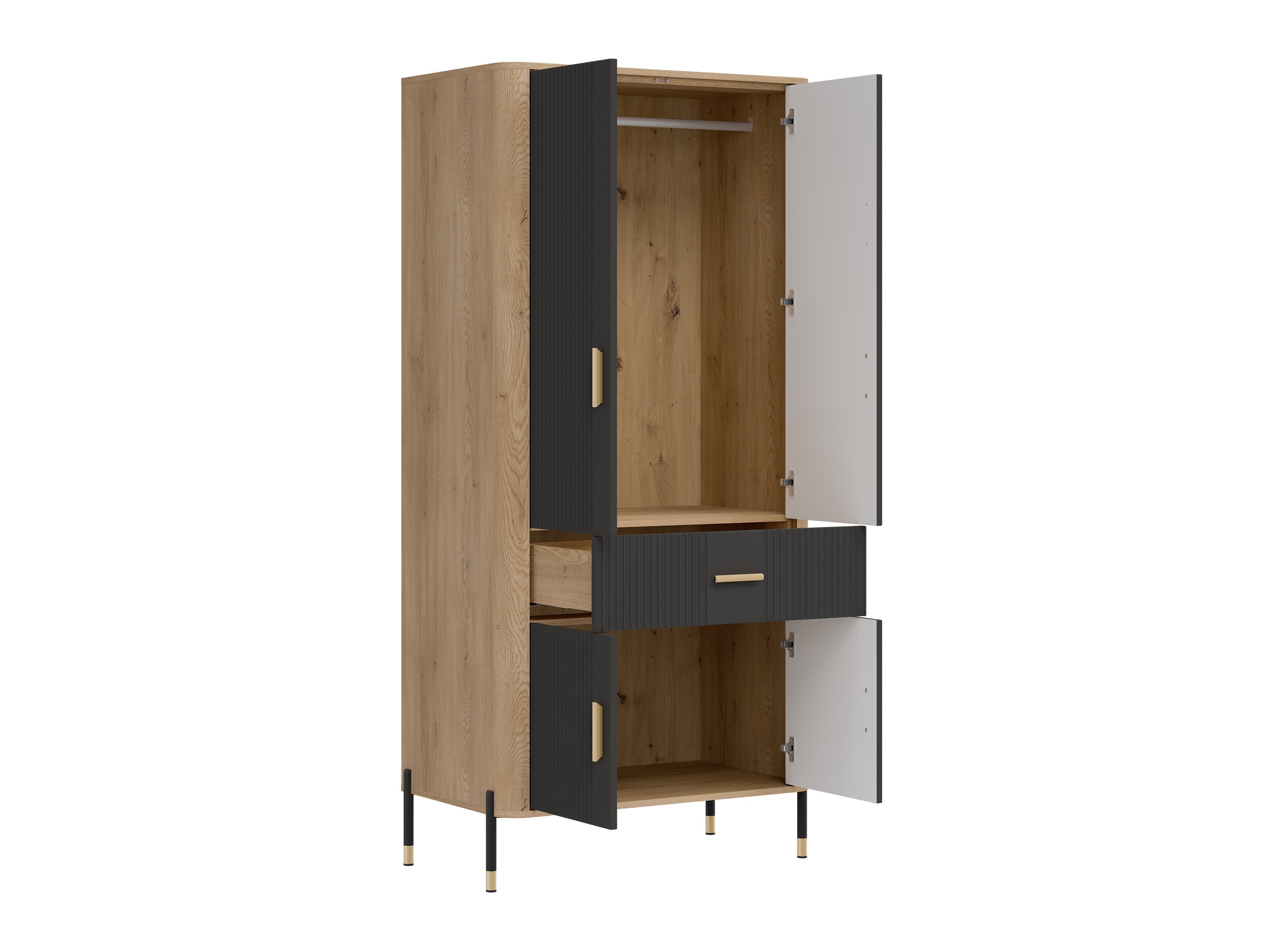 Woonkamerset Flosora 149 (Antraciet)