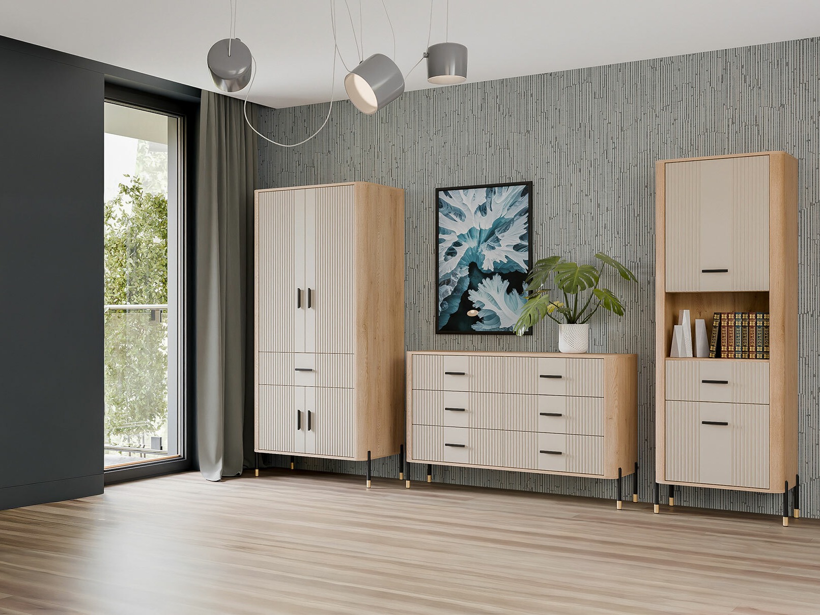 Woonkamerset Flosora 149 (Kasjmier)