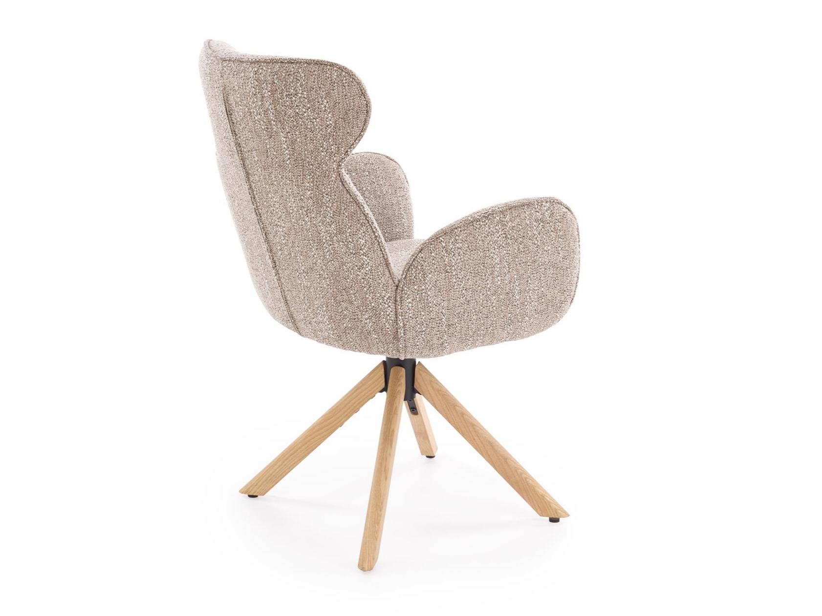 Stoel Houston 2041 (Beige + Licht hout)