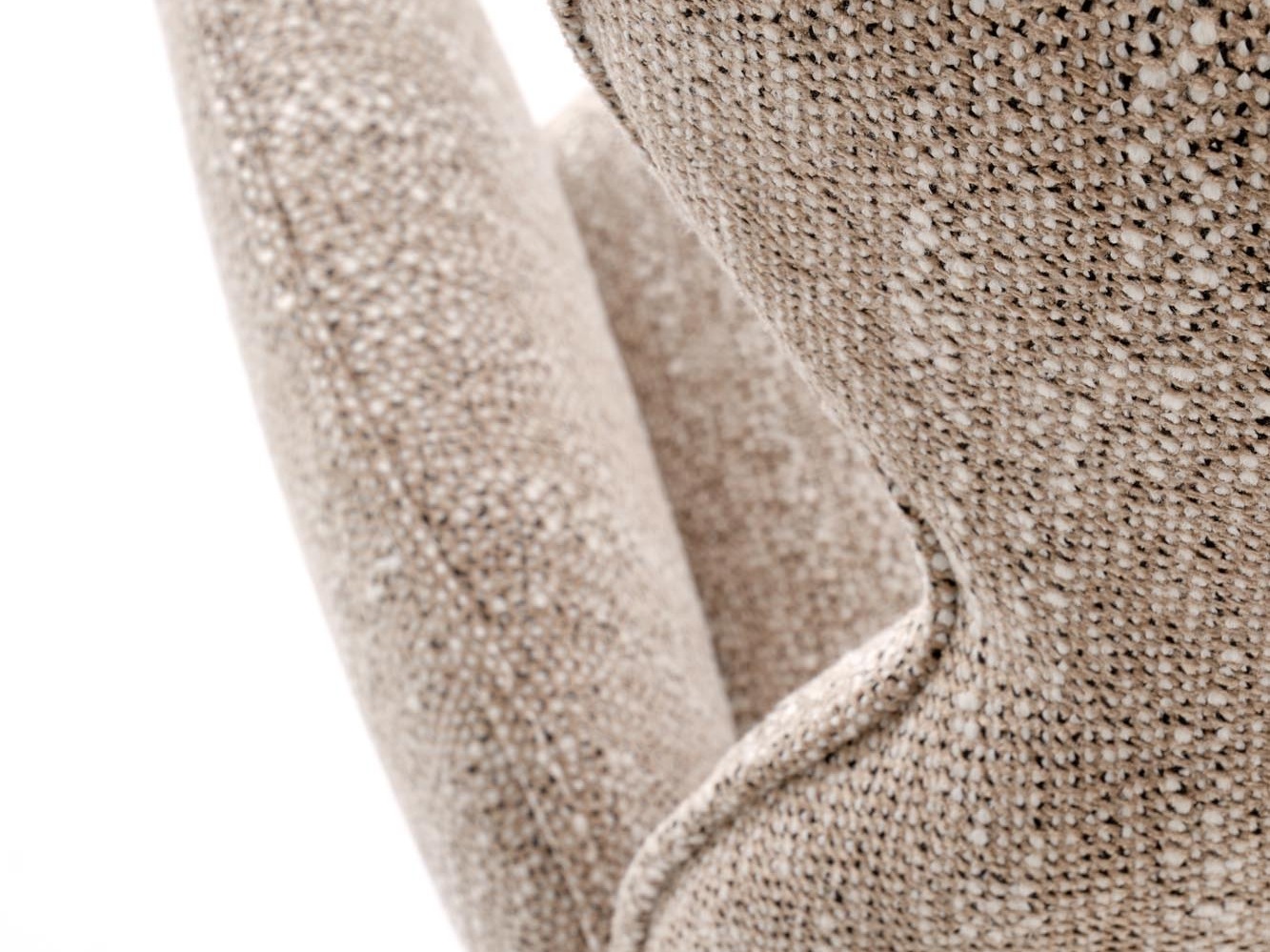 Stoel Houston 2041 (Beige + Licht hout)