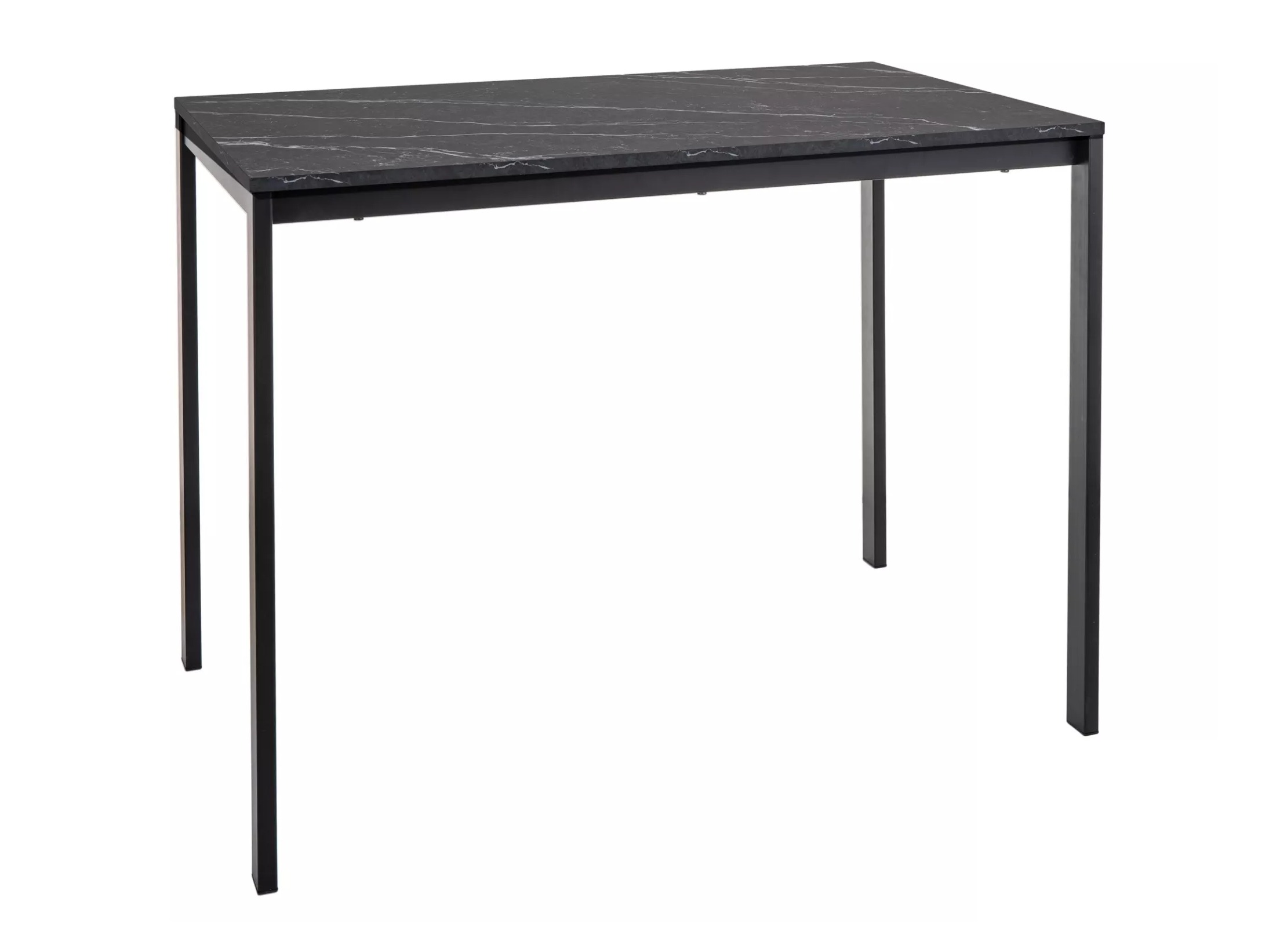 Tafel Detroit 861 (Zwart marmer + Zwart)