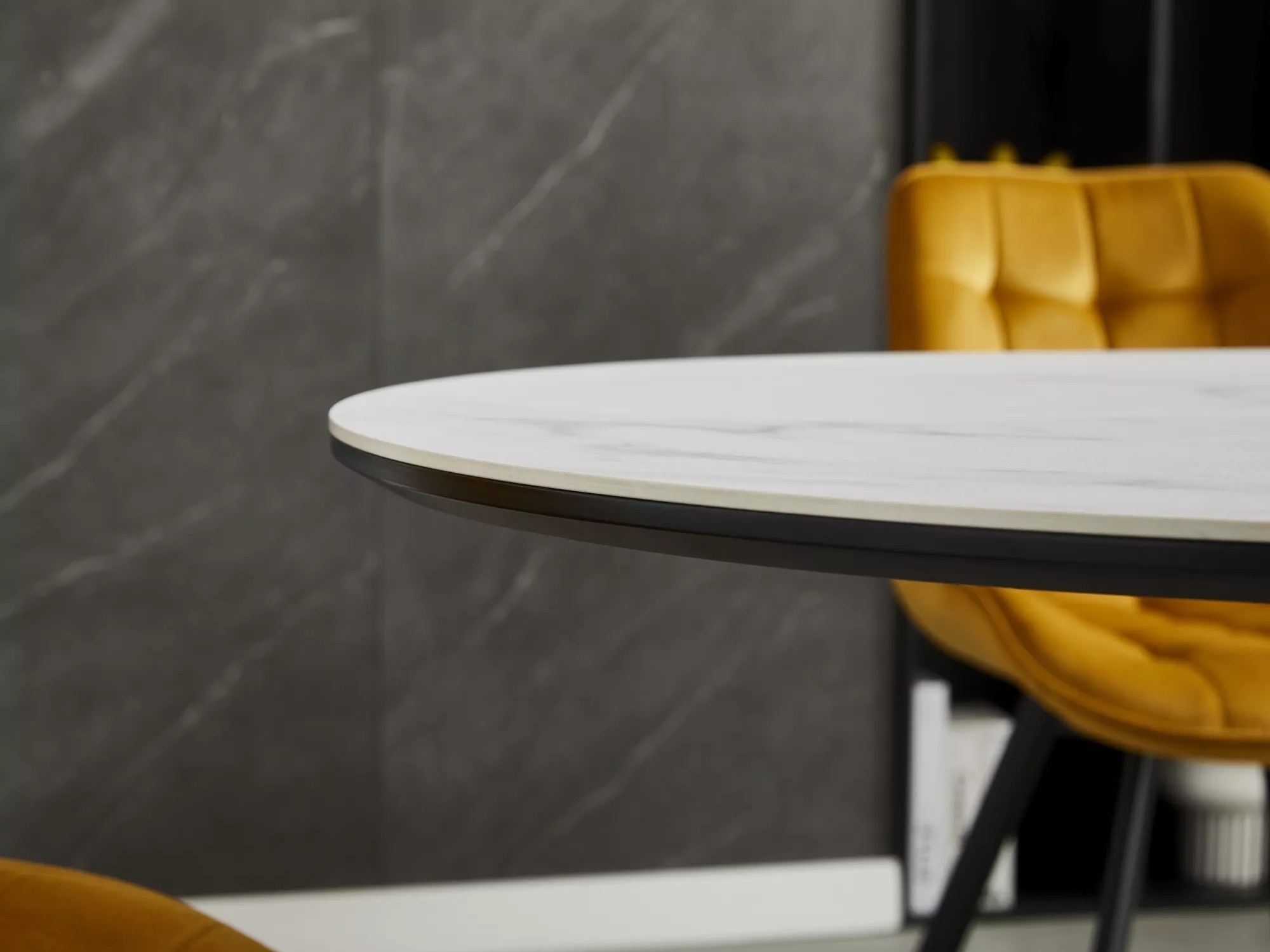 Tafel Detroit 862 (Wit marmer)