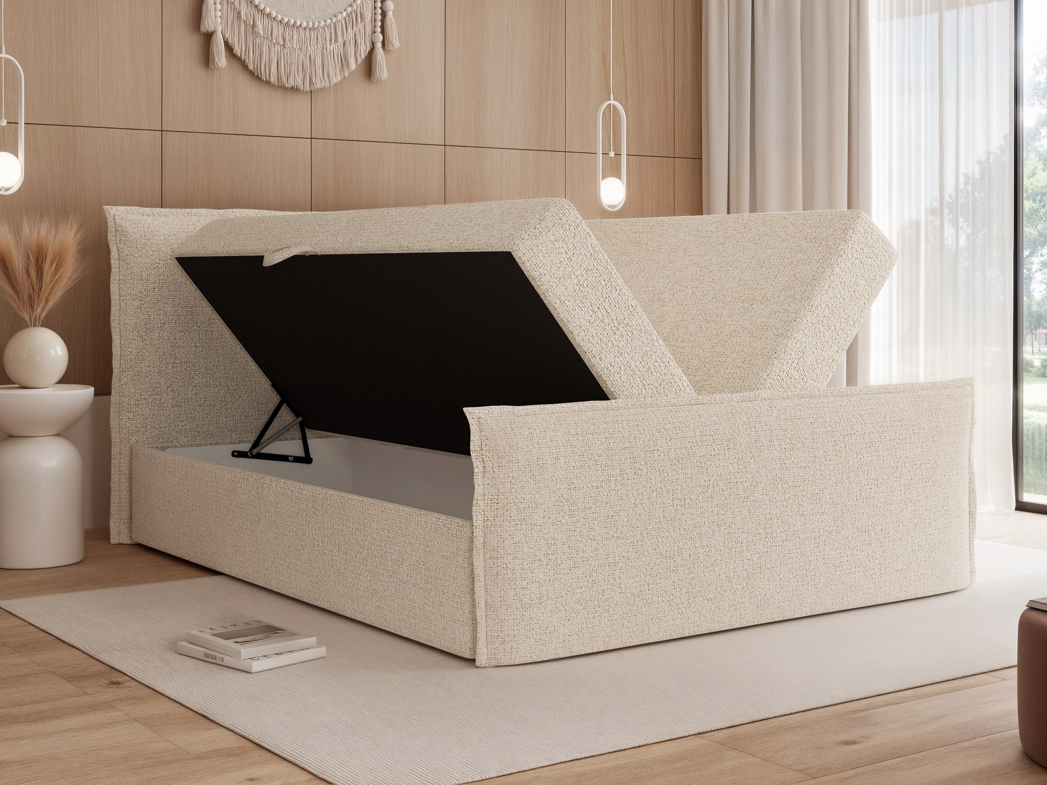 Boxspring Martinez 122 (Coral 10)