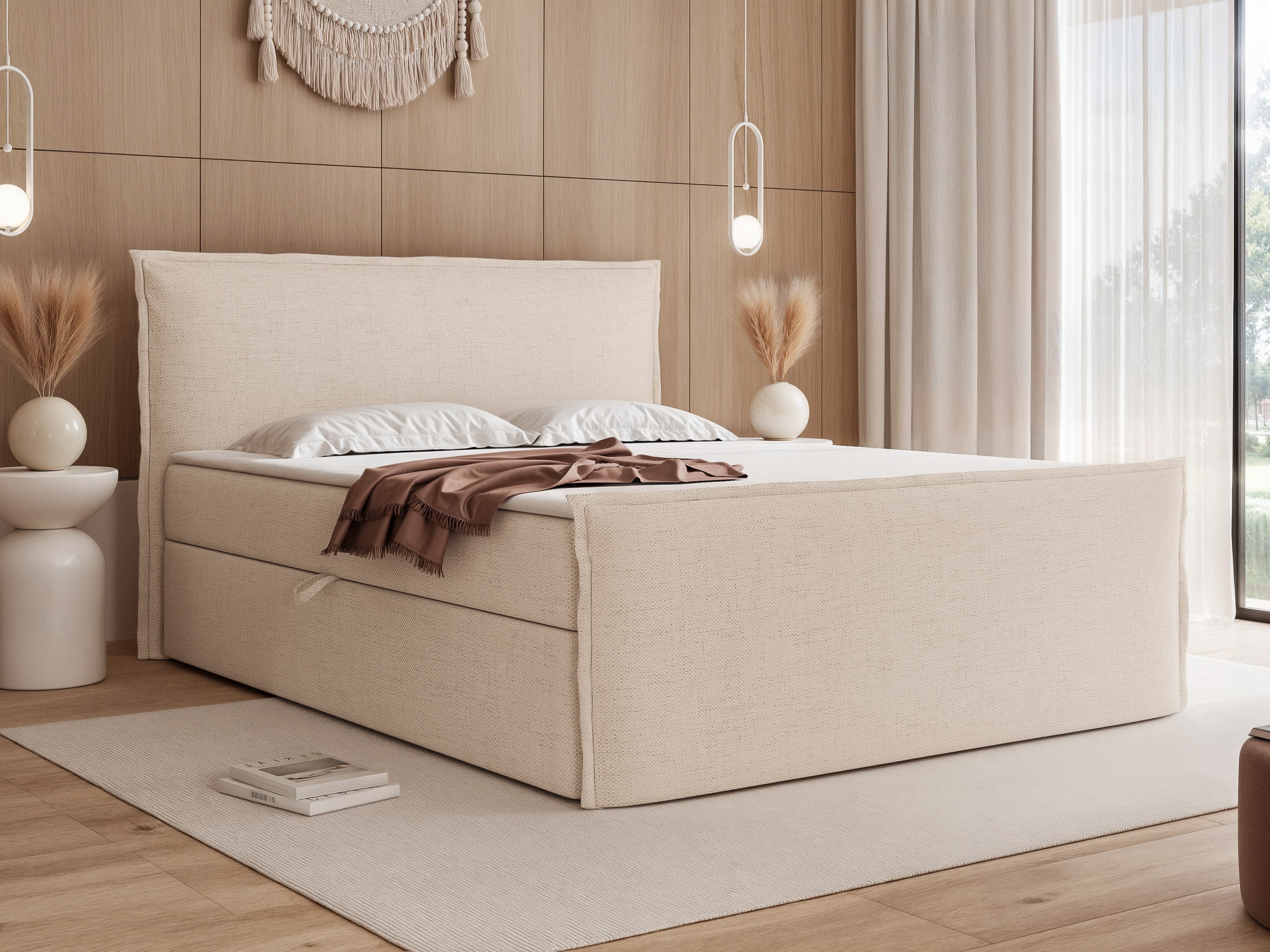 Boxspring Martinez 122 (Moly 03)