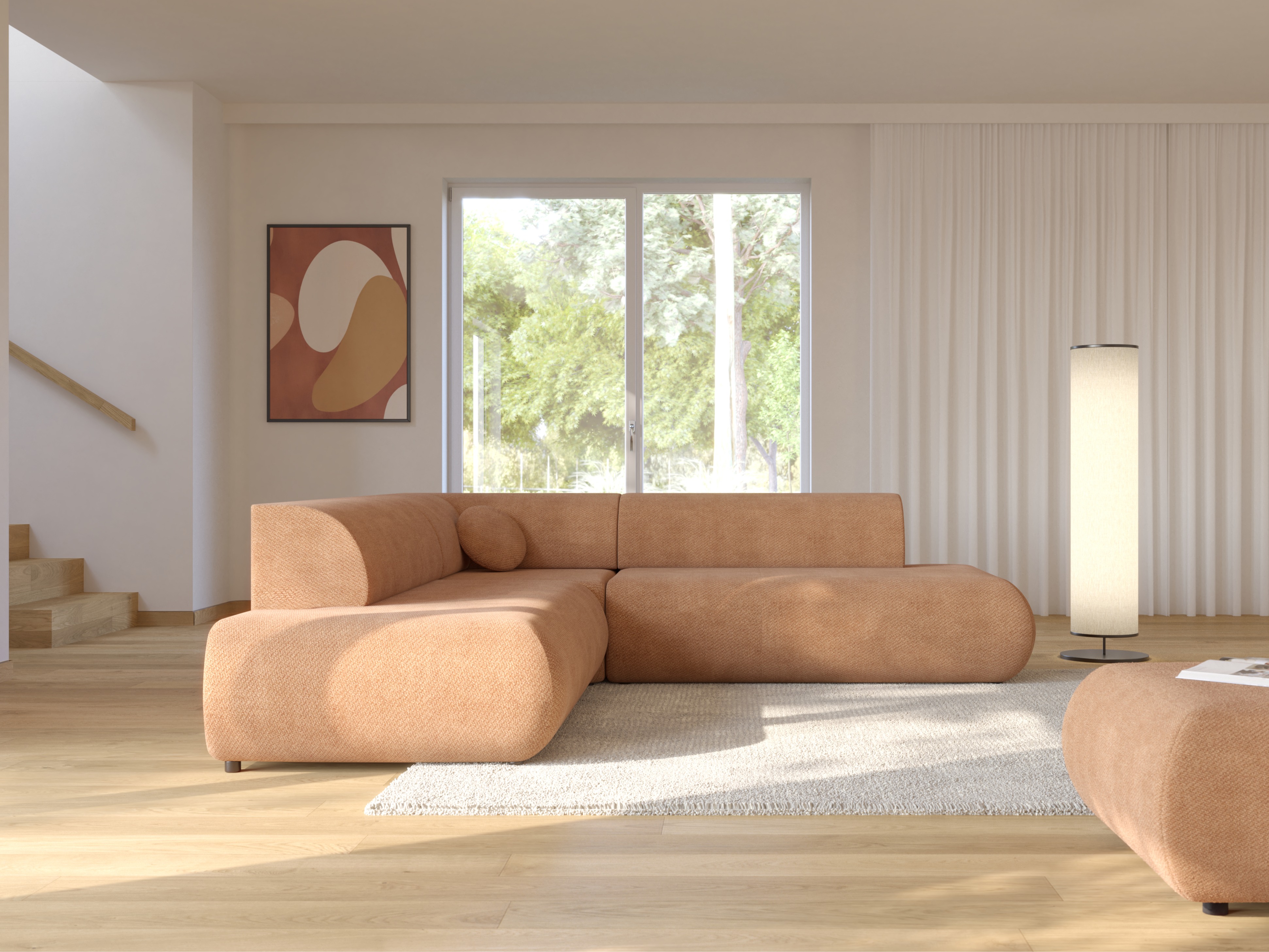 Hoekbank Kingston 186 (Vinci 42)