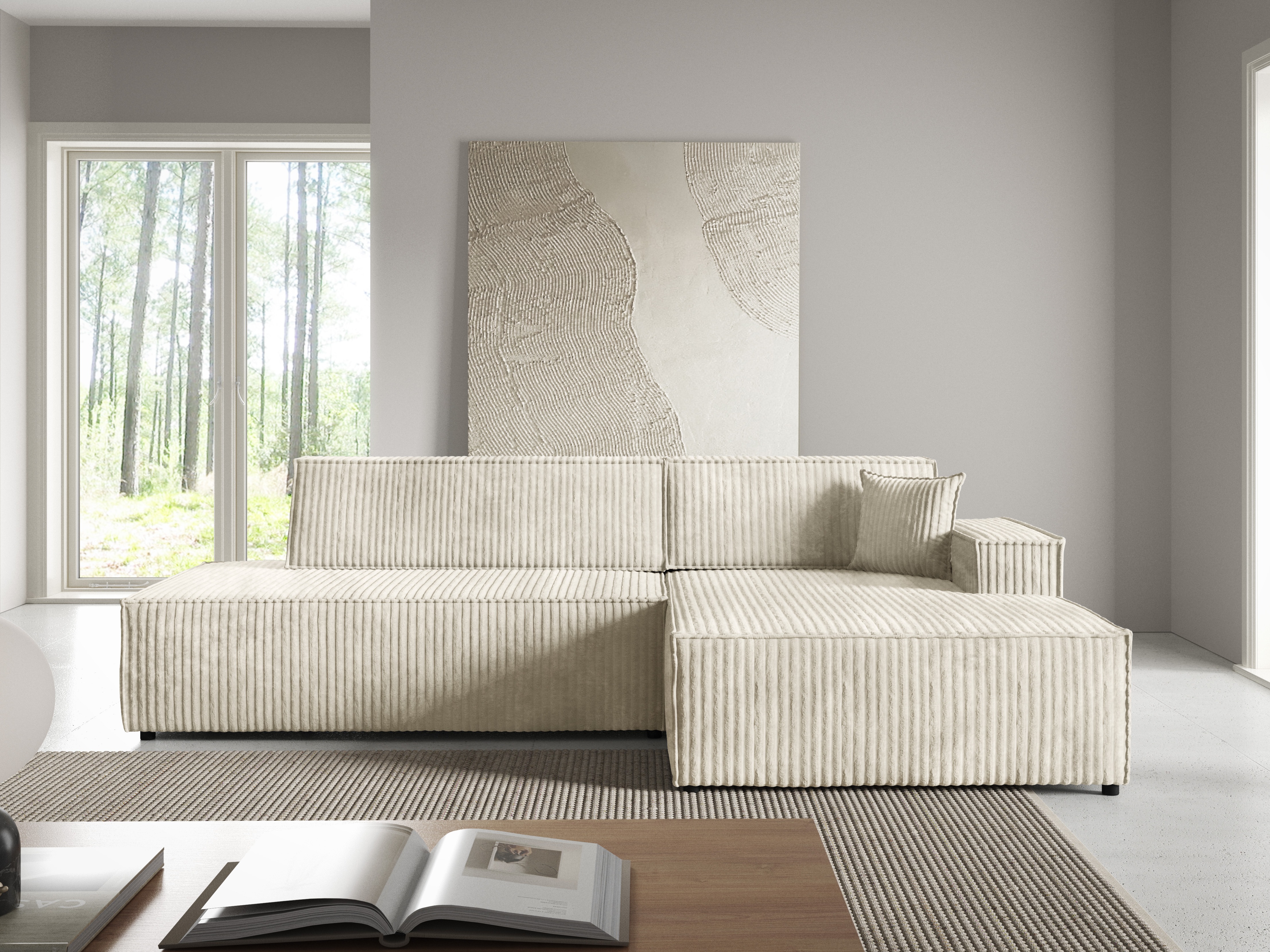 Hoekbank Kingston 187 (Tilia 03)