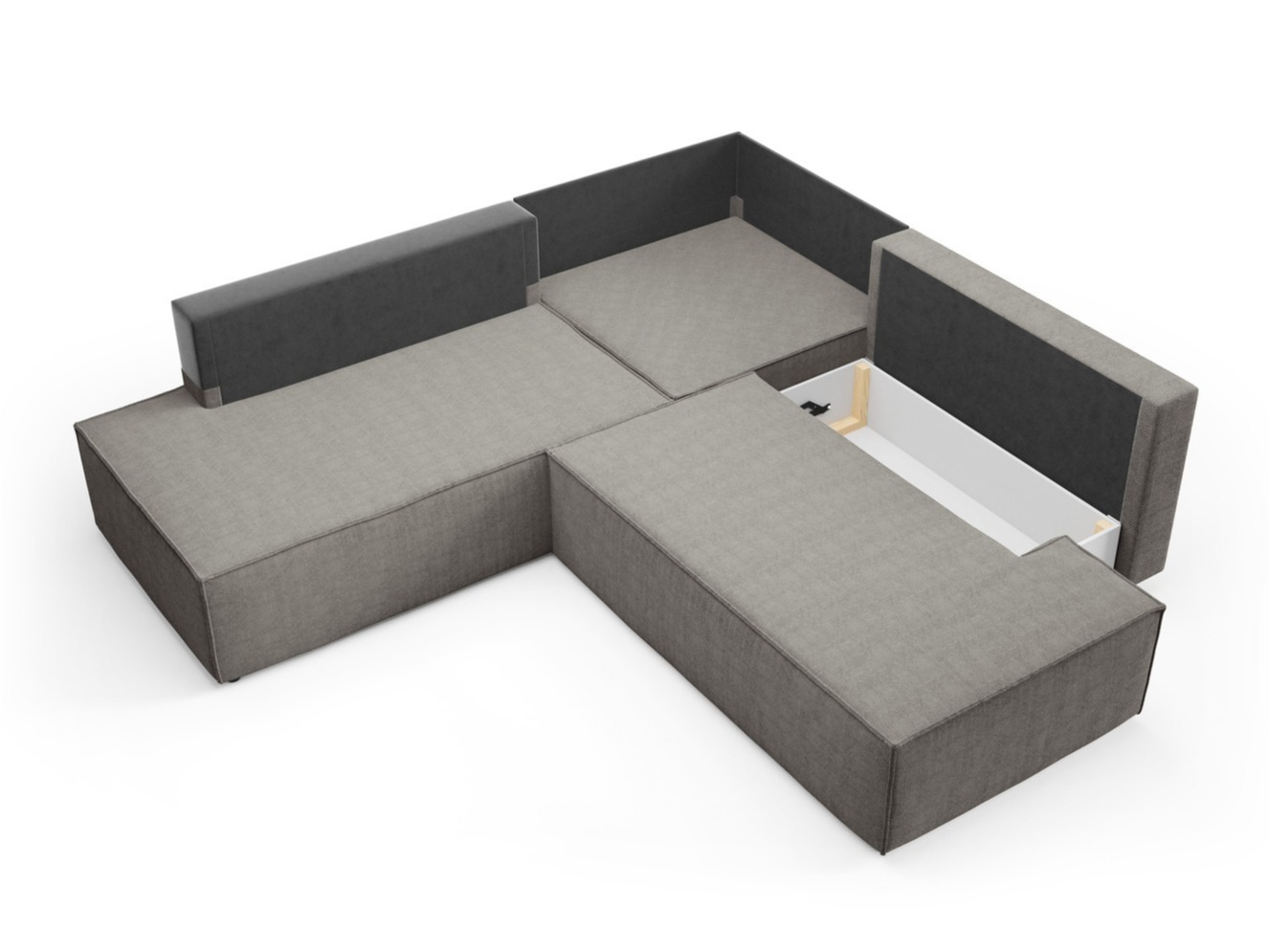 Hoekbank Kingston 188 (Dunbar 65)