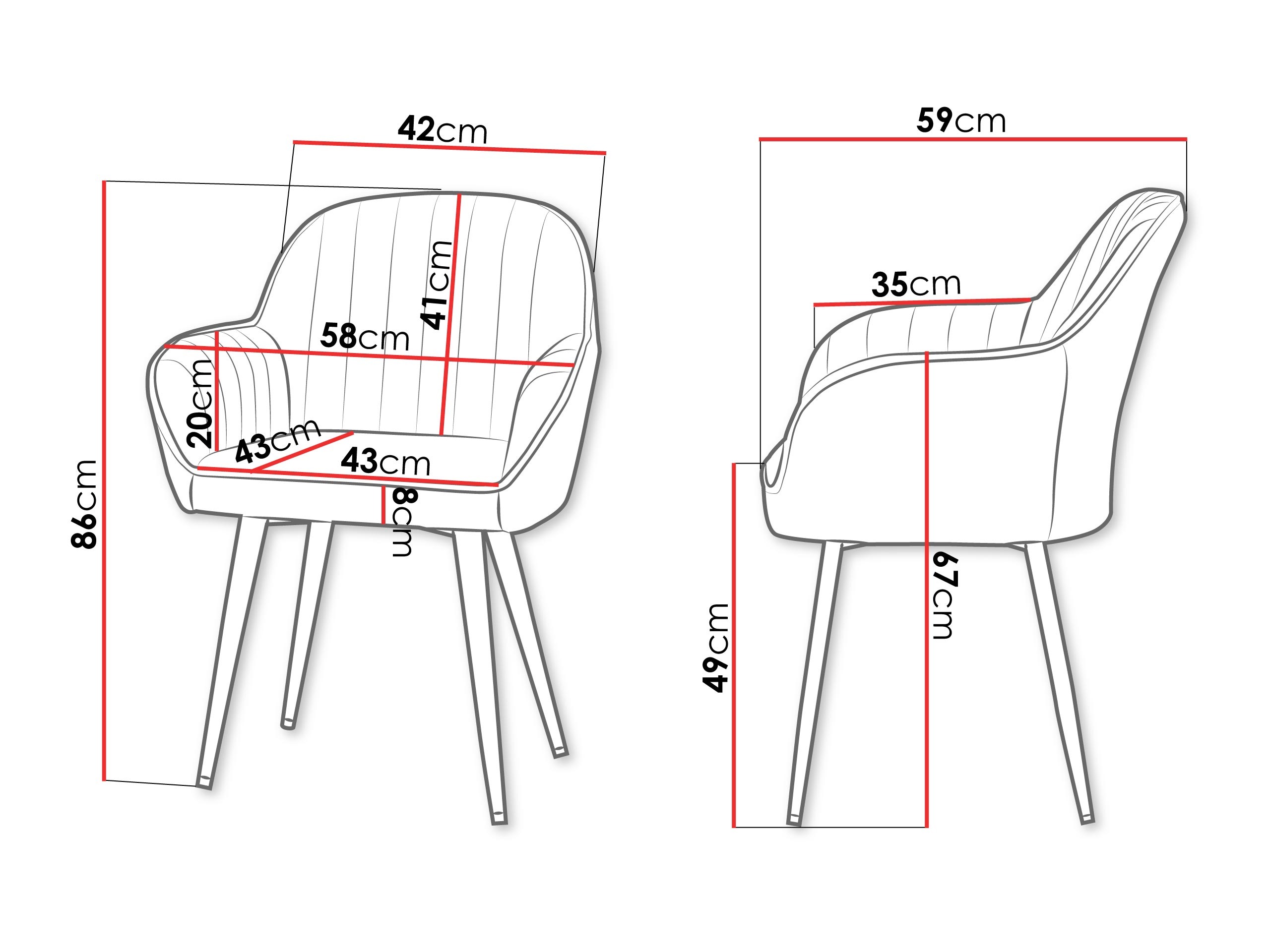Stoel Comfivo Hilaritas VIII (Grijs)