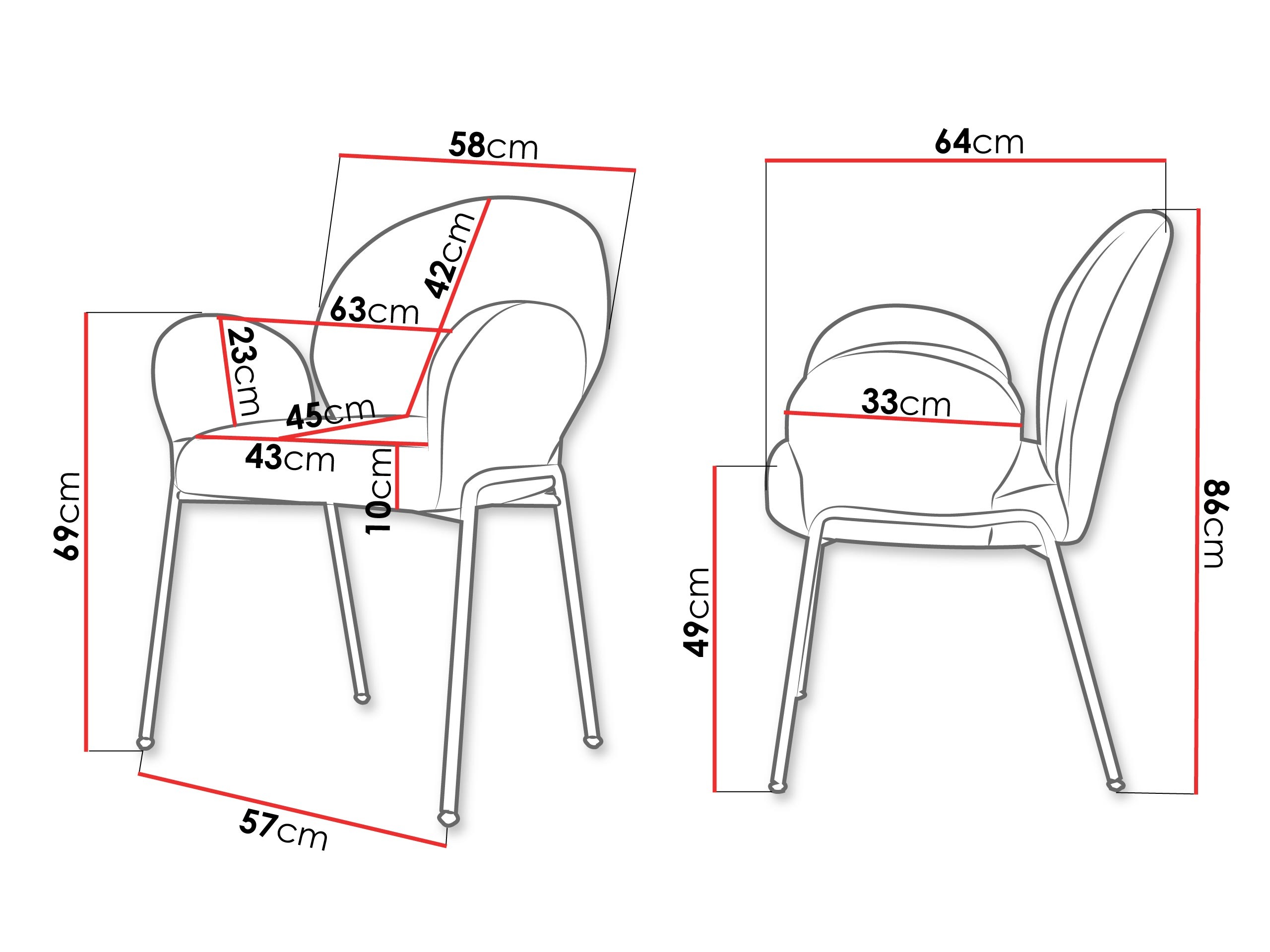 Stoel Comfivo 460 (Beige)