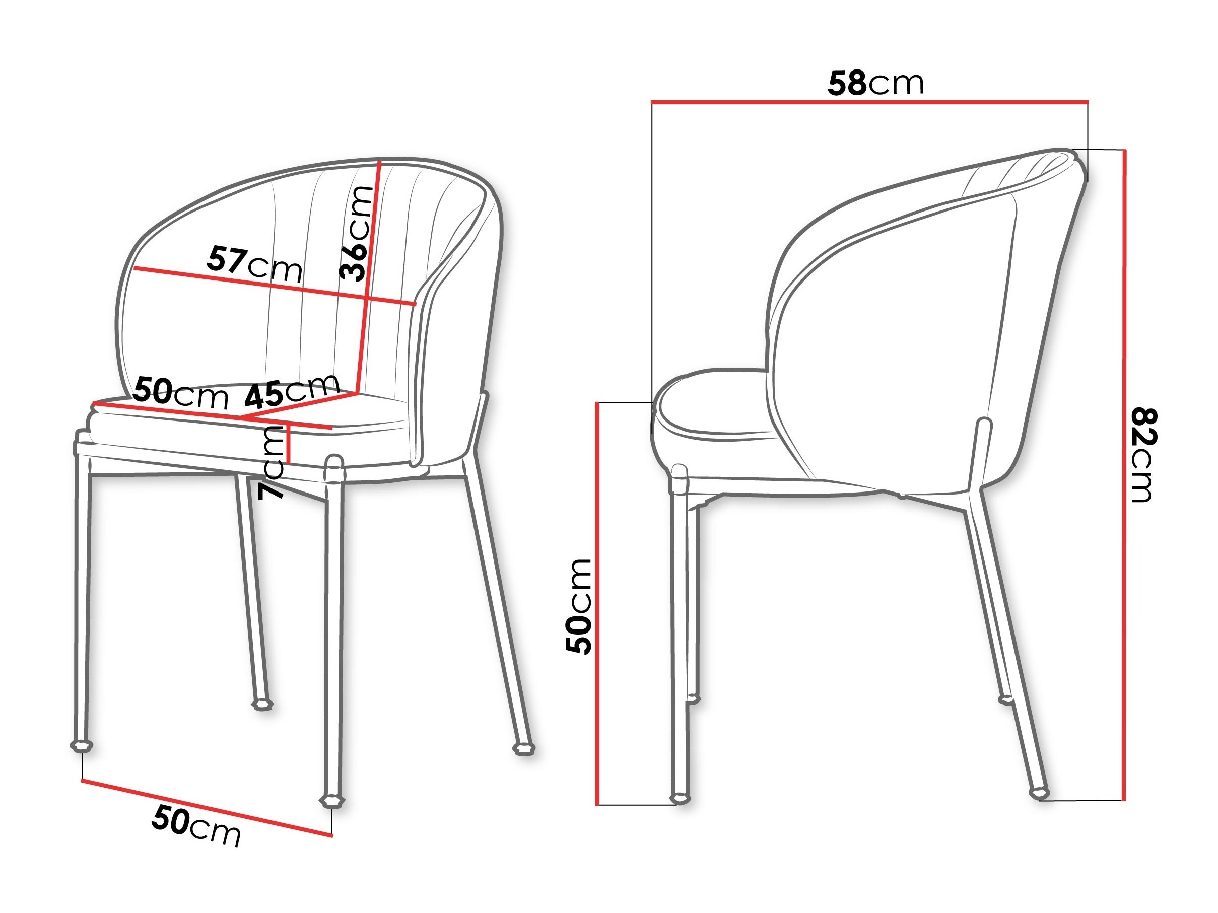 Stoel Comfivo 461 (Grijs)
