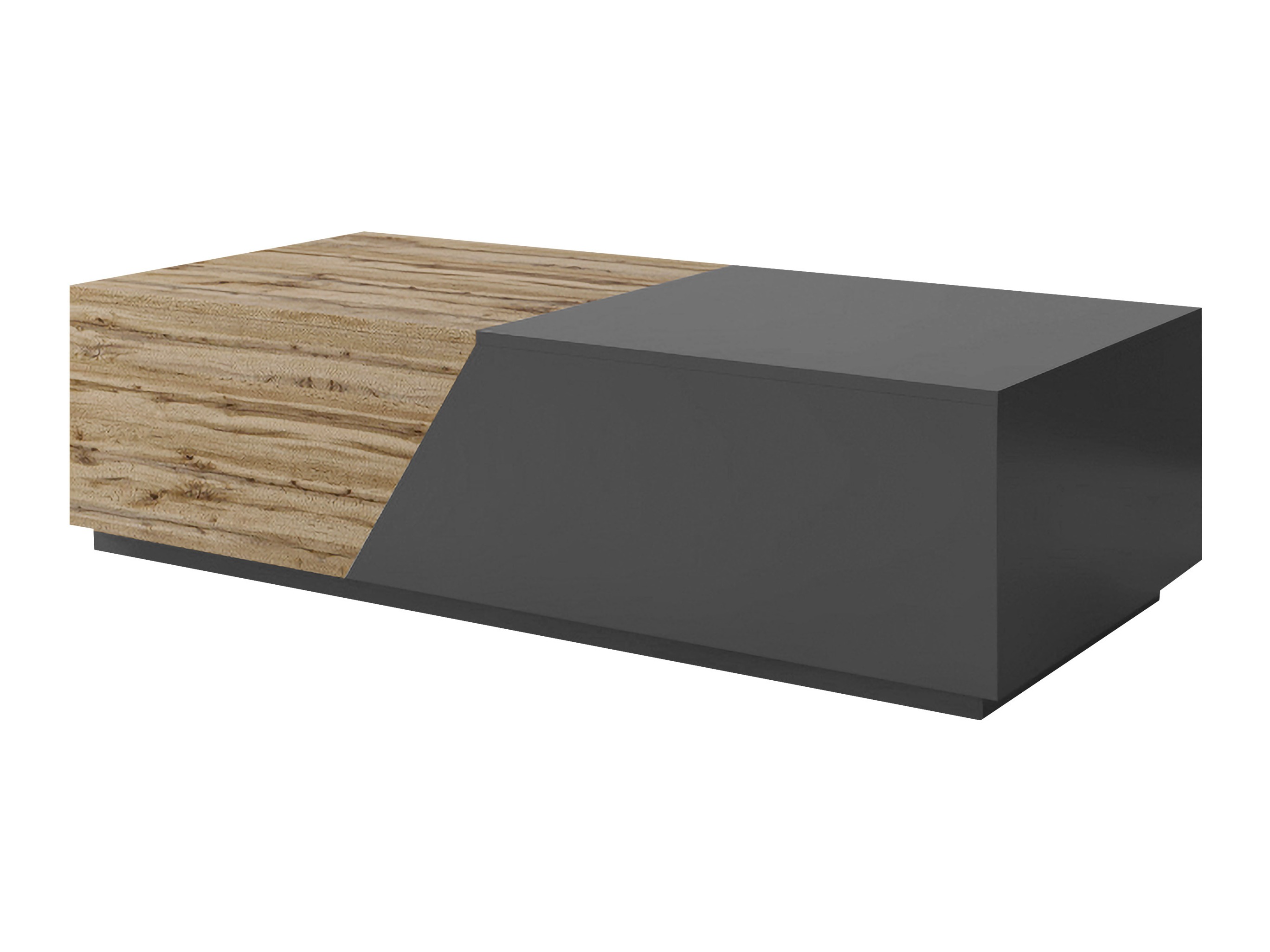 Transformeerbare salontafel Comfivo Daldune (Wotan eik + Antraciet)