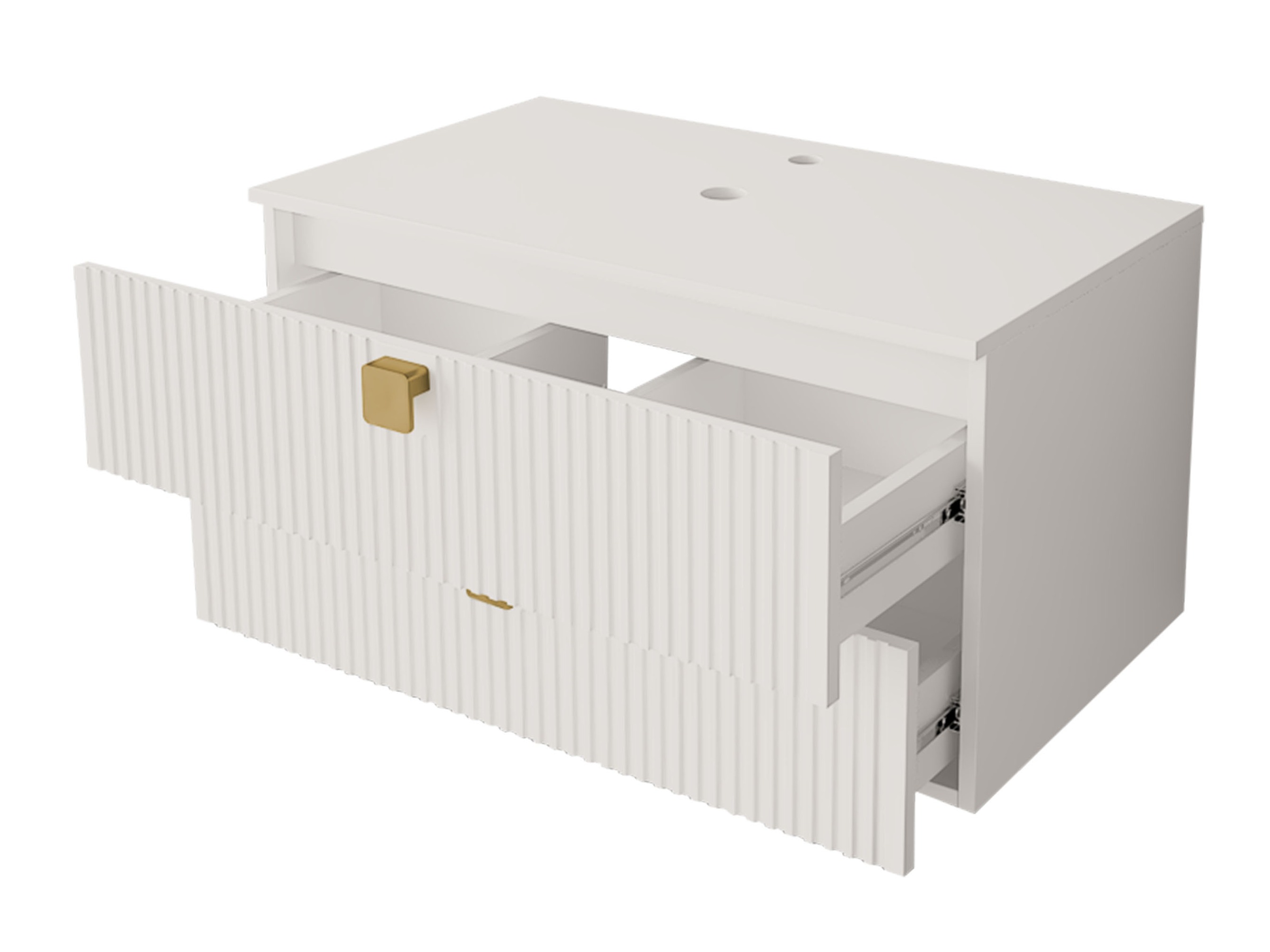 Badkamerset Orlvera 104 (Lichtbruin)