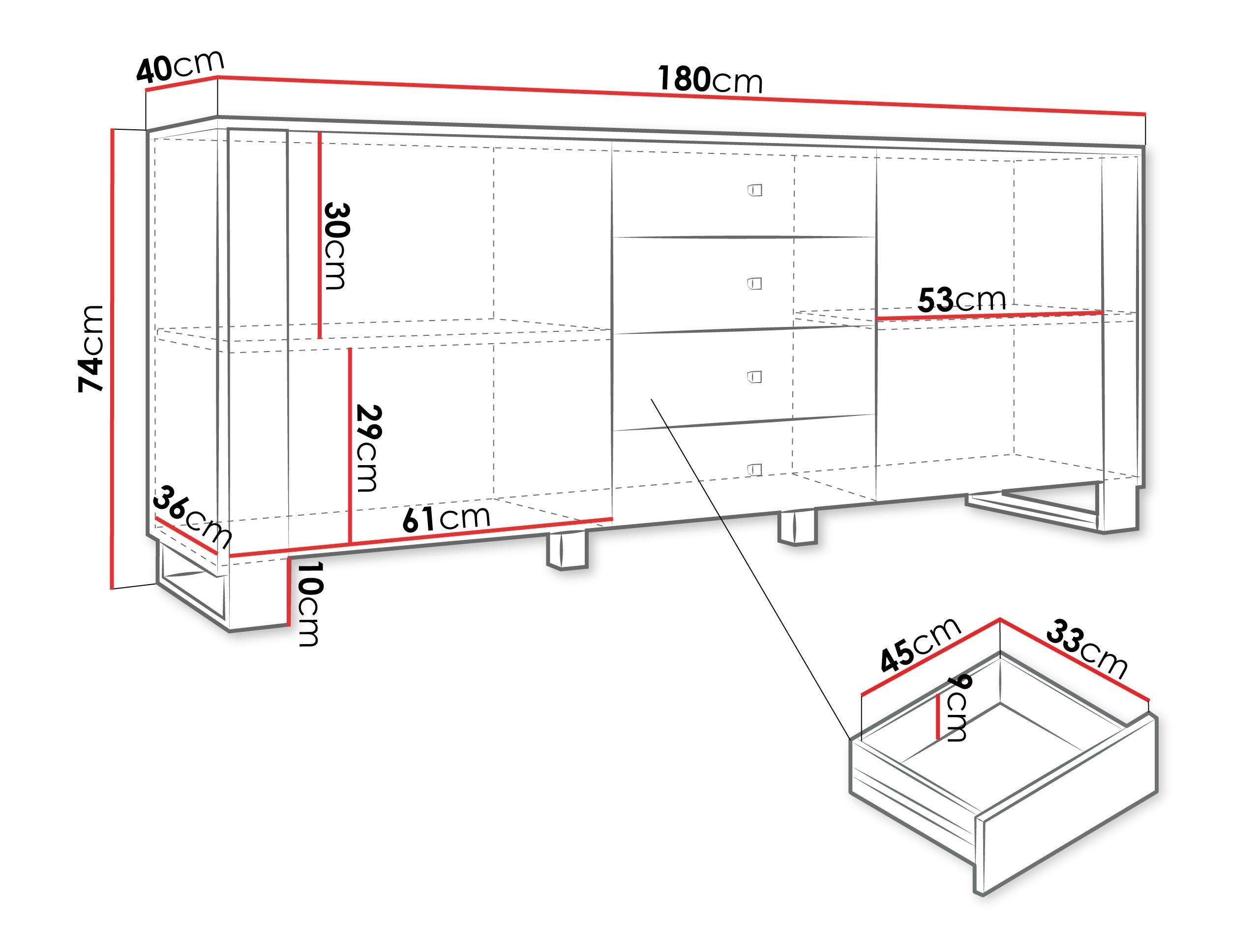 Ladekast Comfivo Vestora 100
