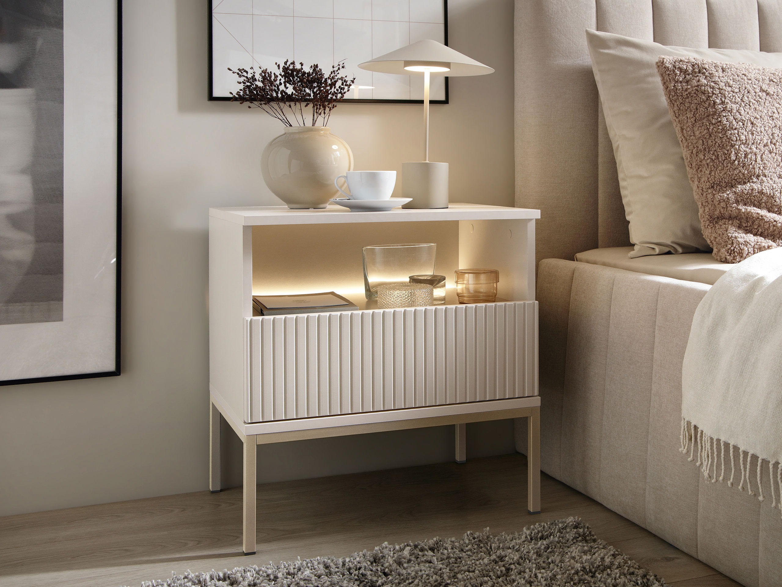 Nachtkastje Soferi 110 (Kasjmier)