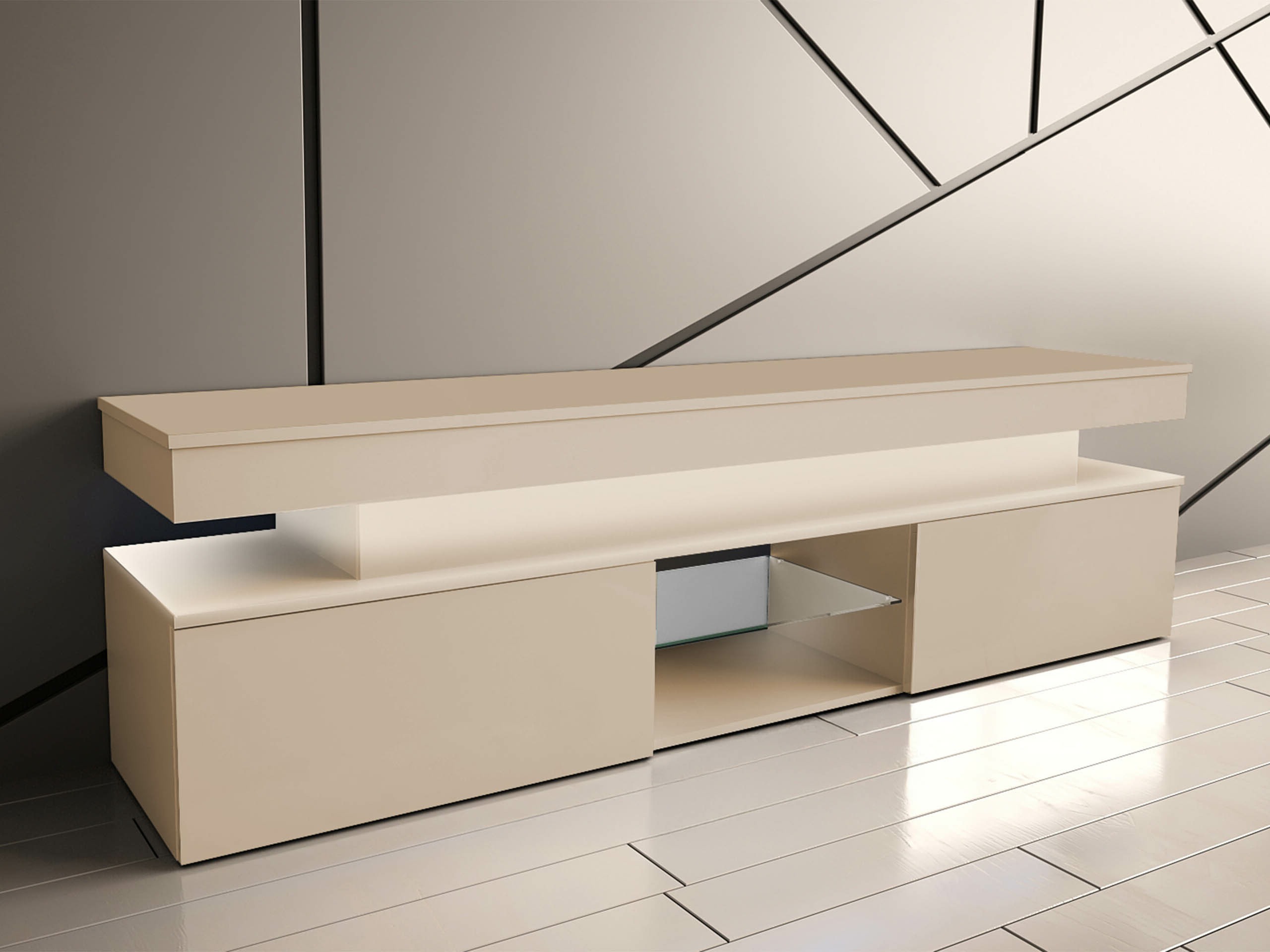 TV-meubel Monfero 103 (Lichtbruin)