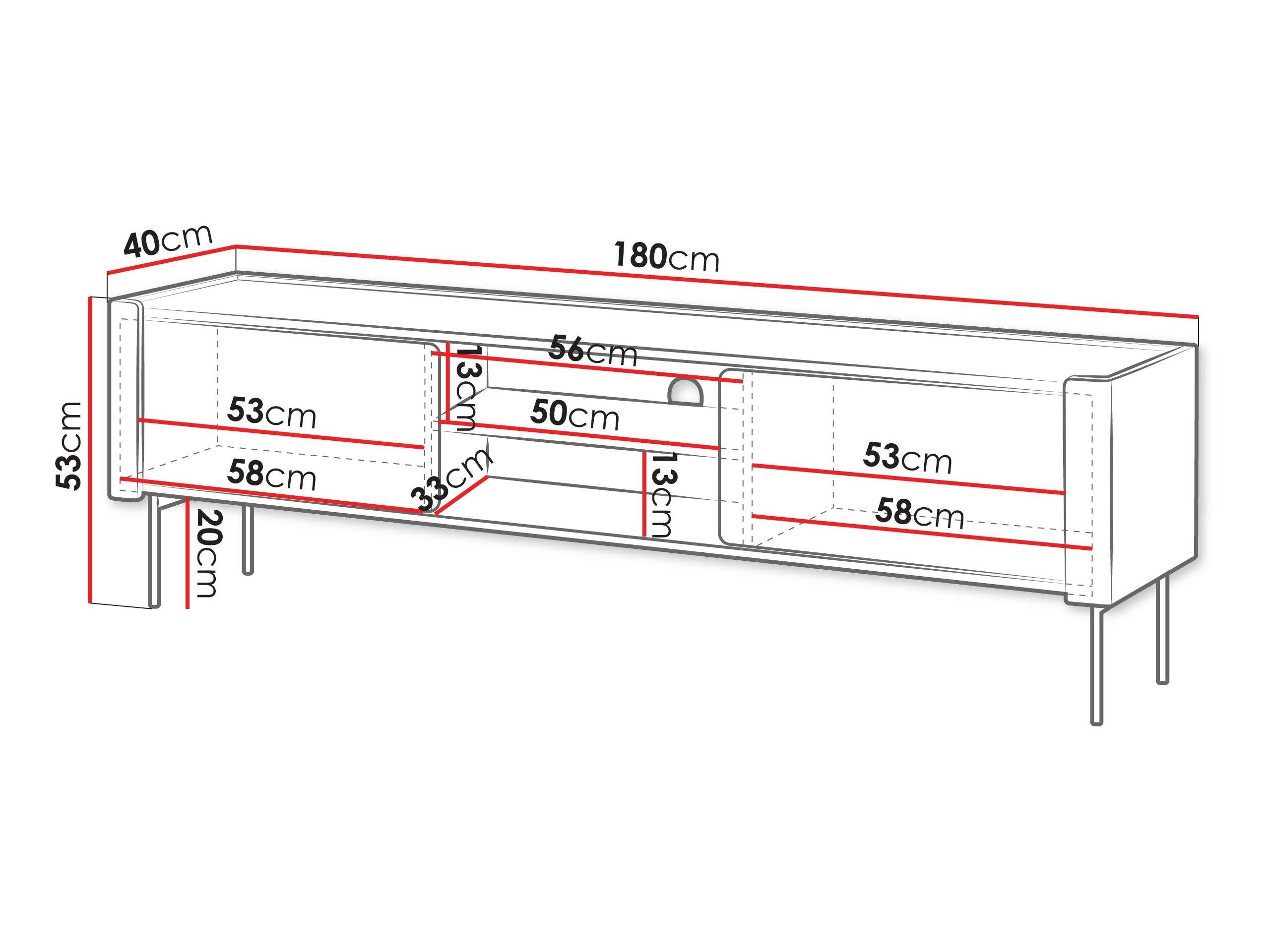 TV-meubel Nolsevo 103