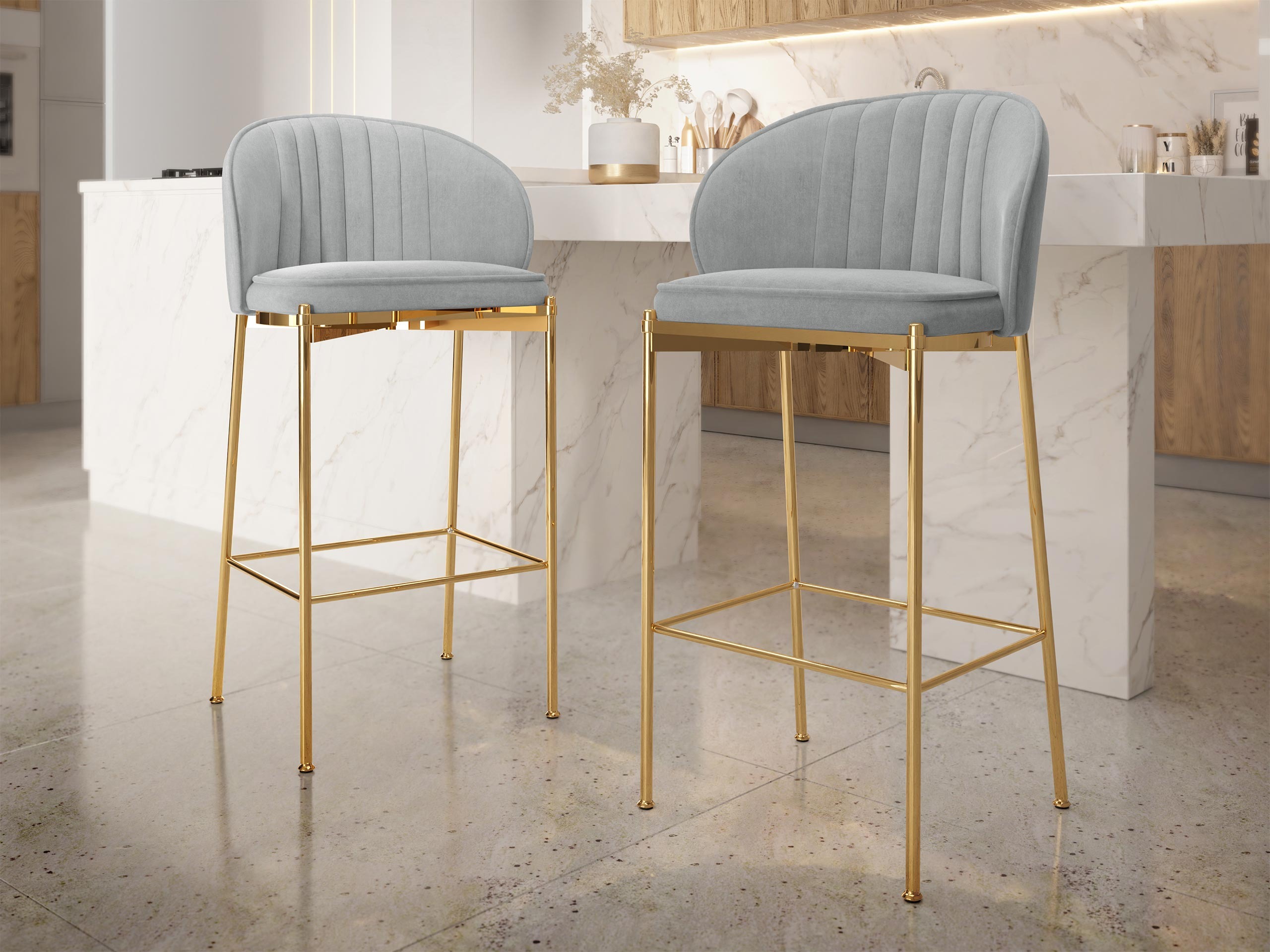 Barkruk Comfivo Hilaritas VI (Grijs)