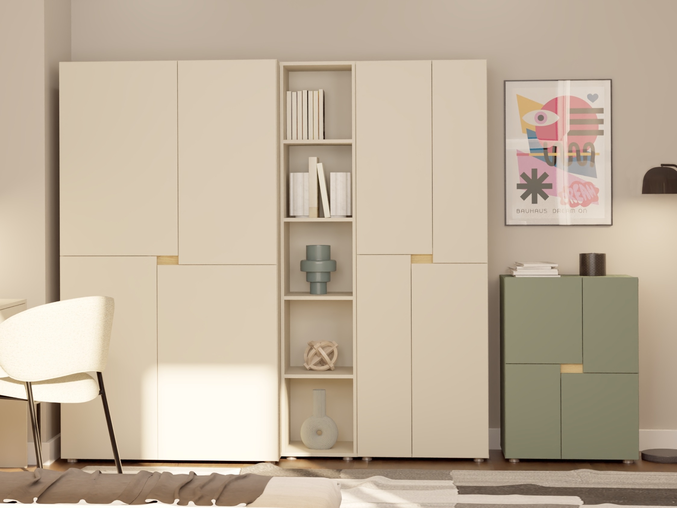 Dressoir Mavdori 100 (Groen)