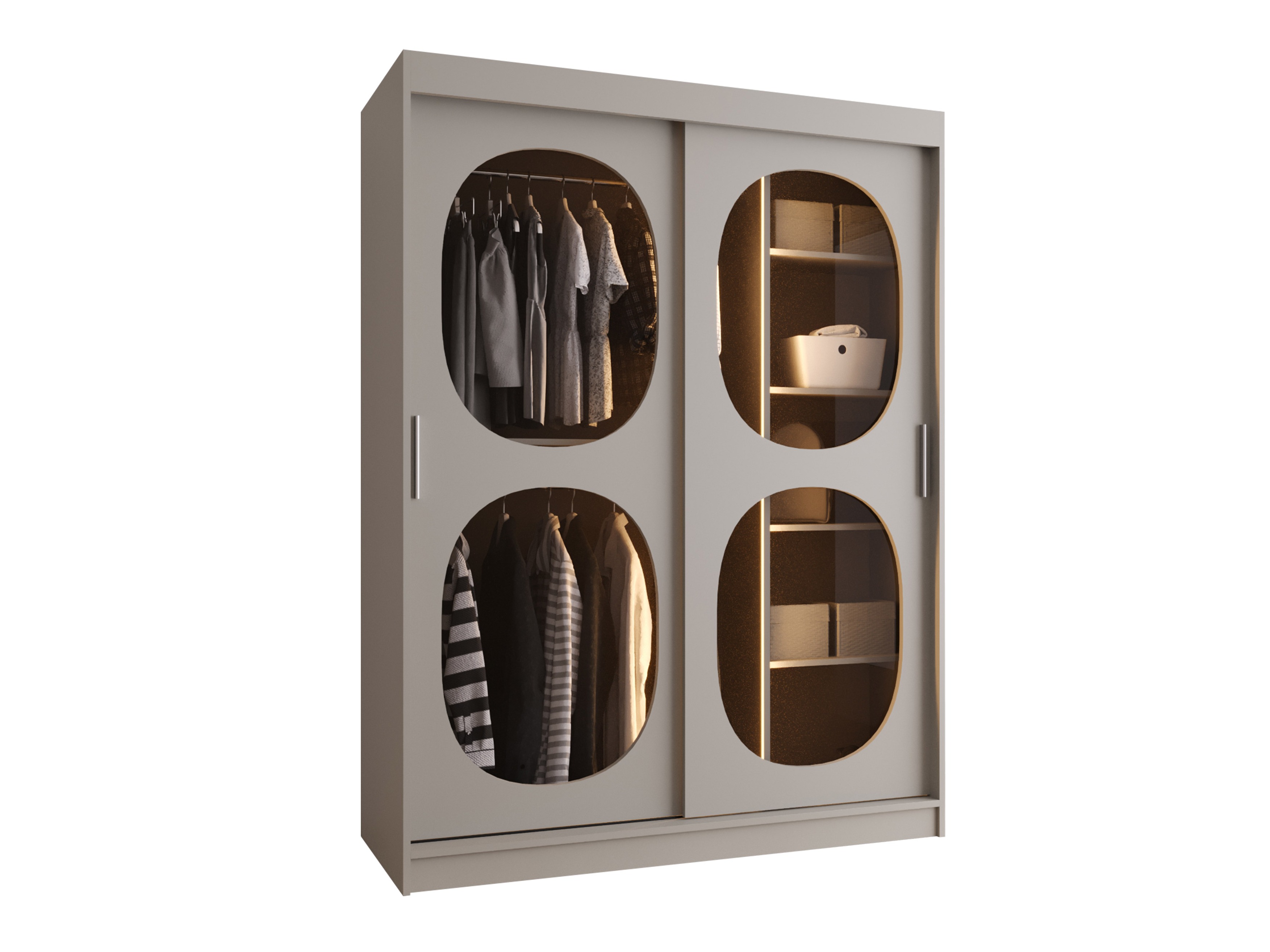 Kledingkast Hartford 527 (Kasjmier)