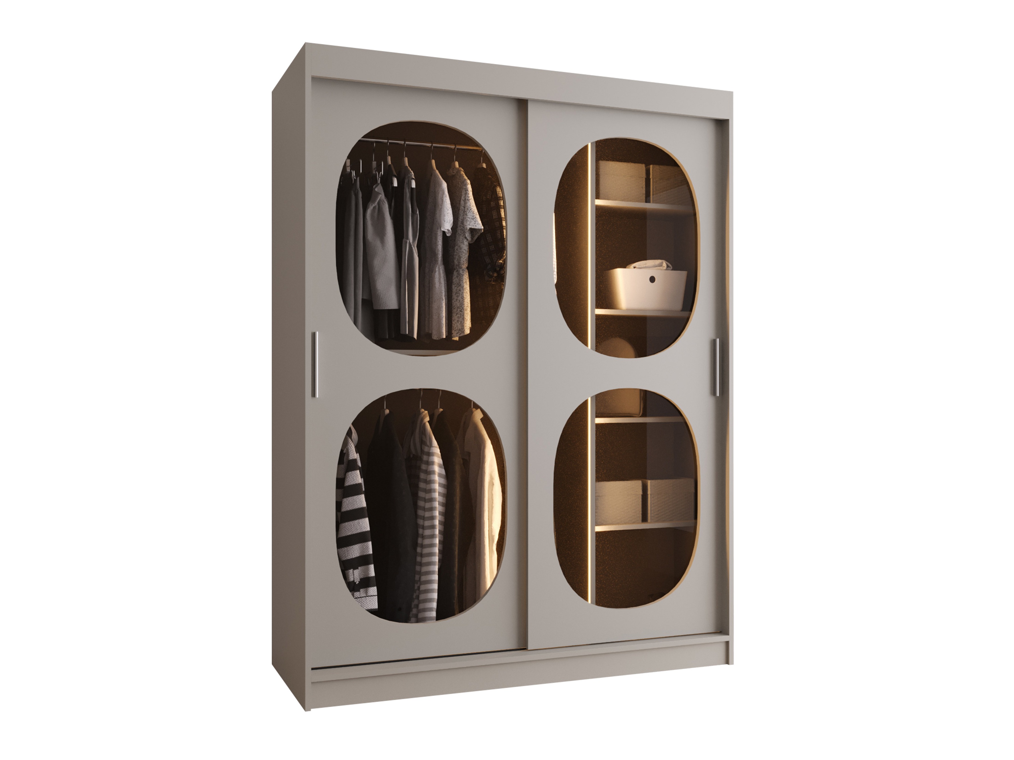 Kledingkast Hartford 527 (Kasjmier)