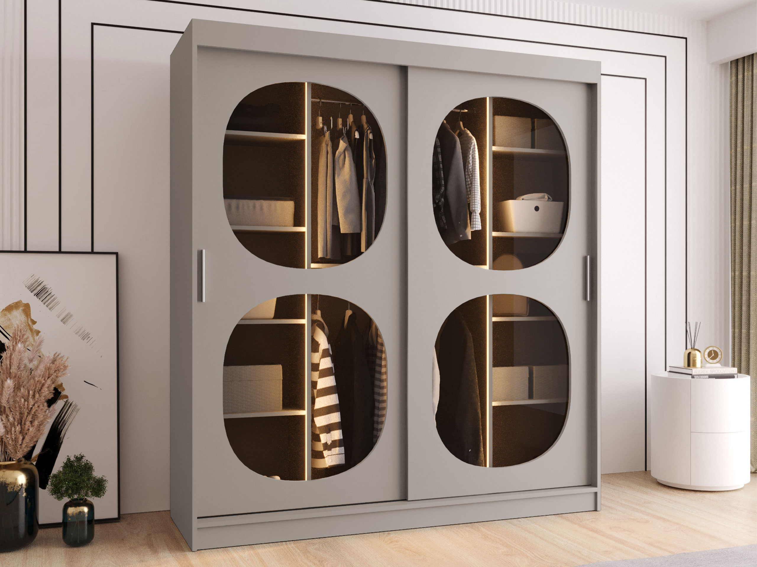 Kledingkast Hartford 529 (Kasjmier)