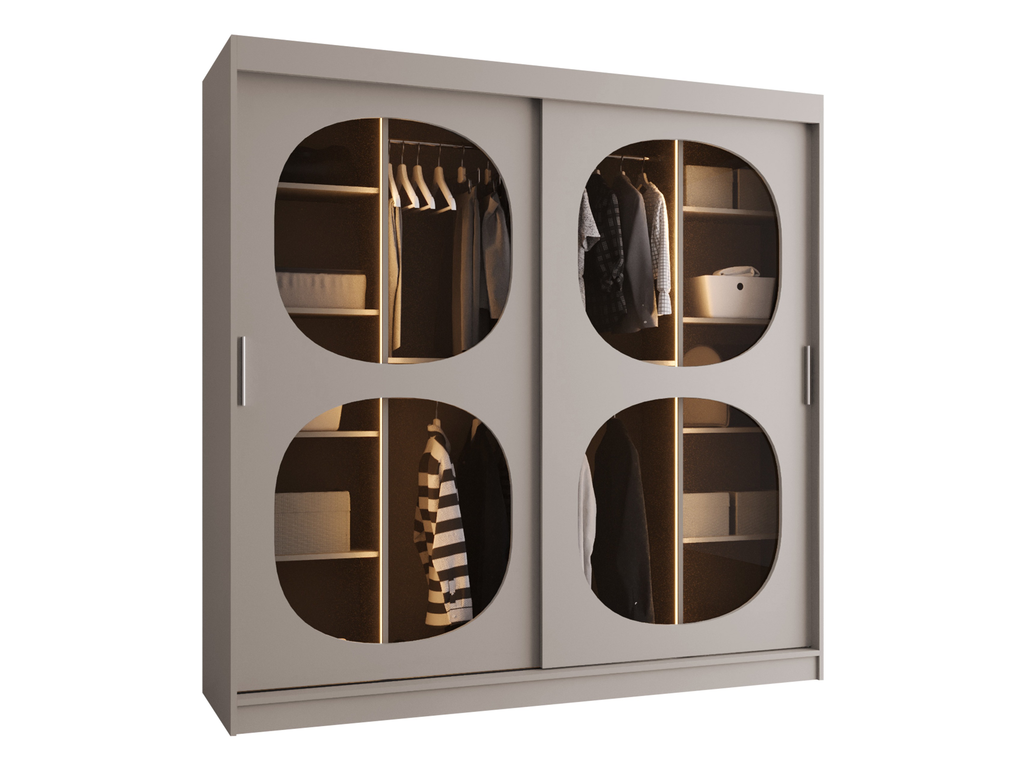 Kledingkast Hartford 531 (Kasjmier)