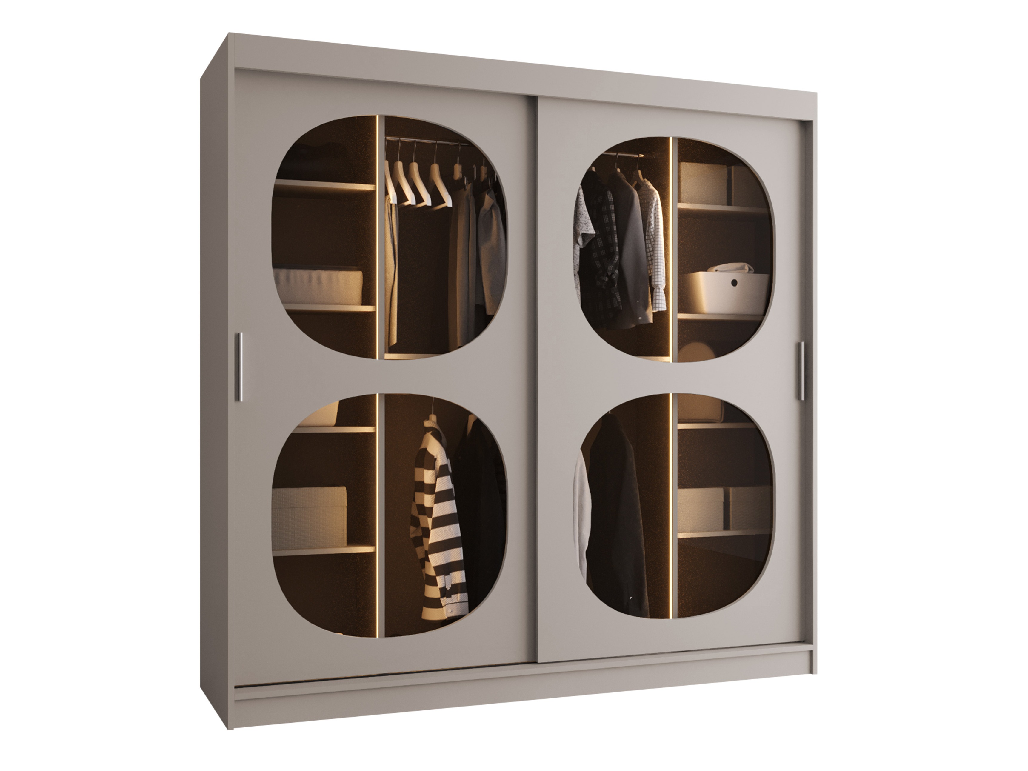 Kledingkast Hartford 531 (Kasjmier)